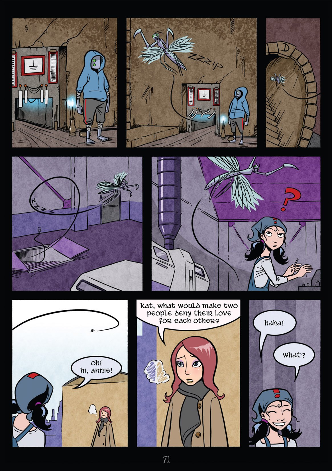 Read online Gunnerkrigg Court comic -  Issue # TPB 3 (Part 1) - 77