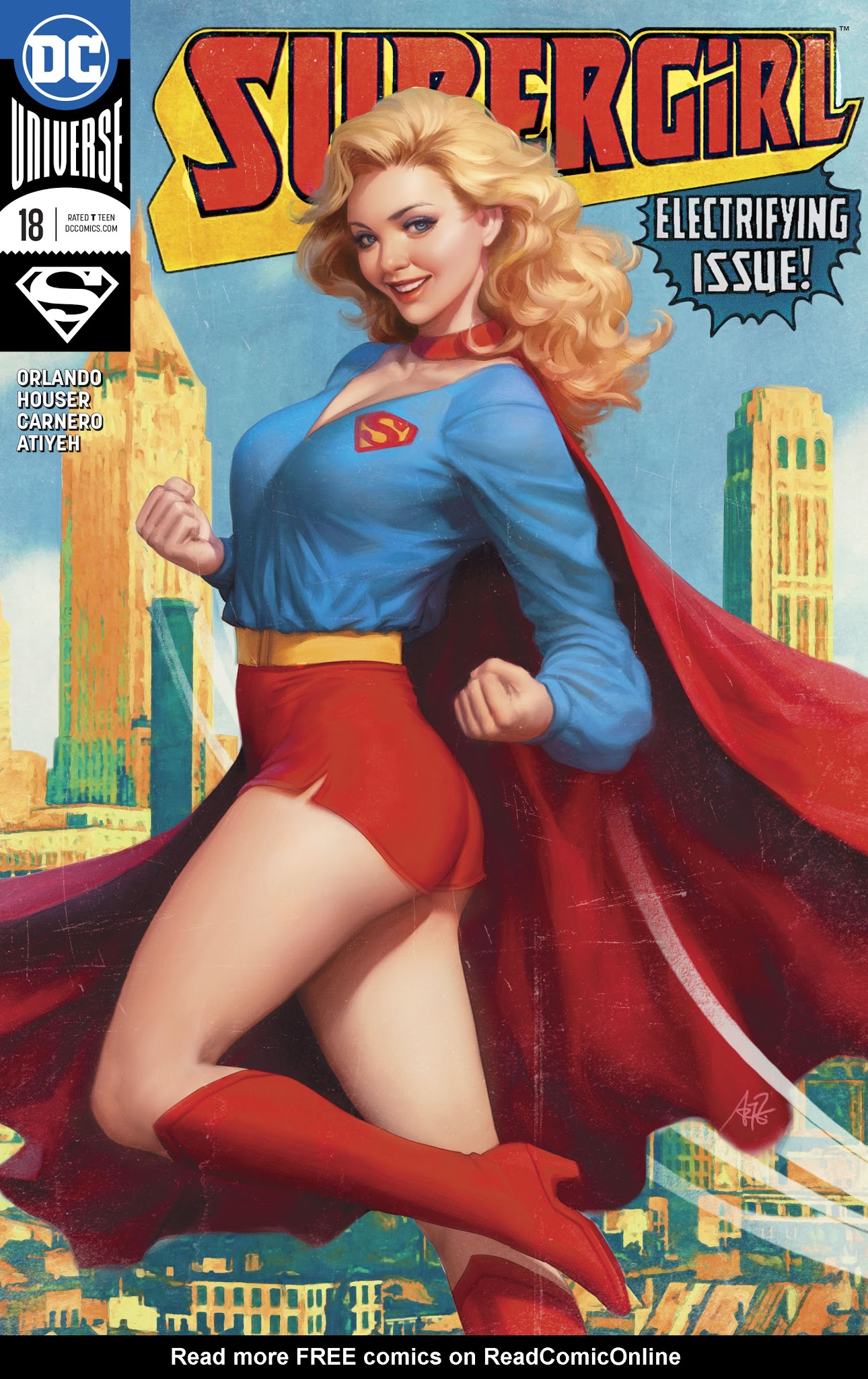 Read online Supergirl (2016) comic -  Issue #18 - 3