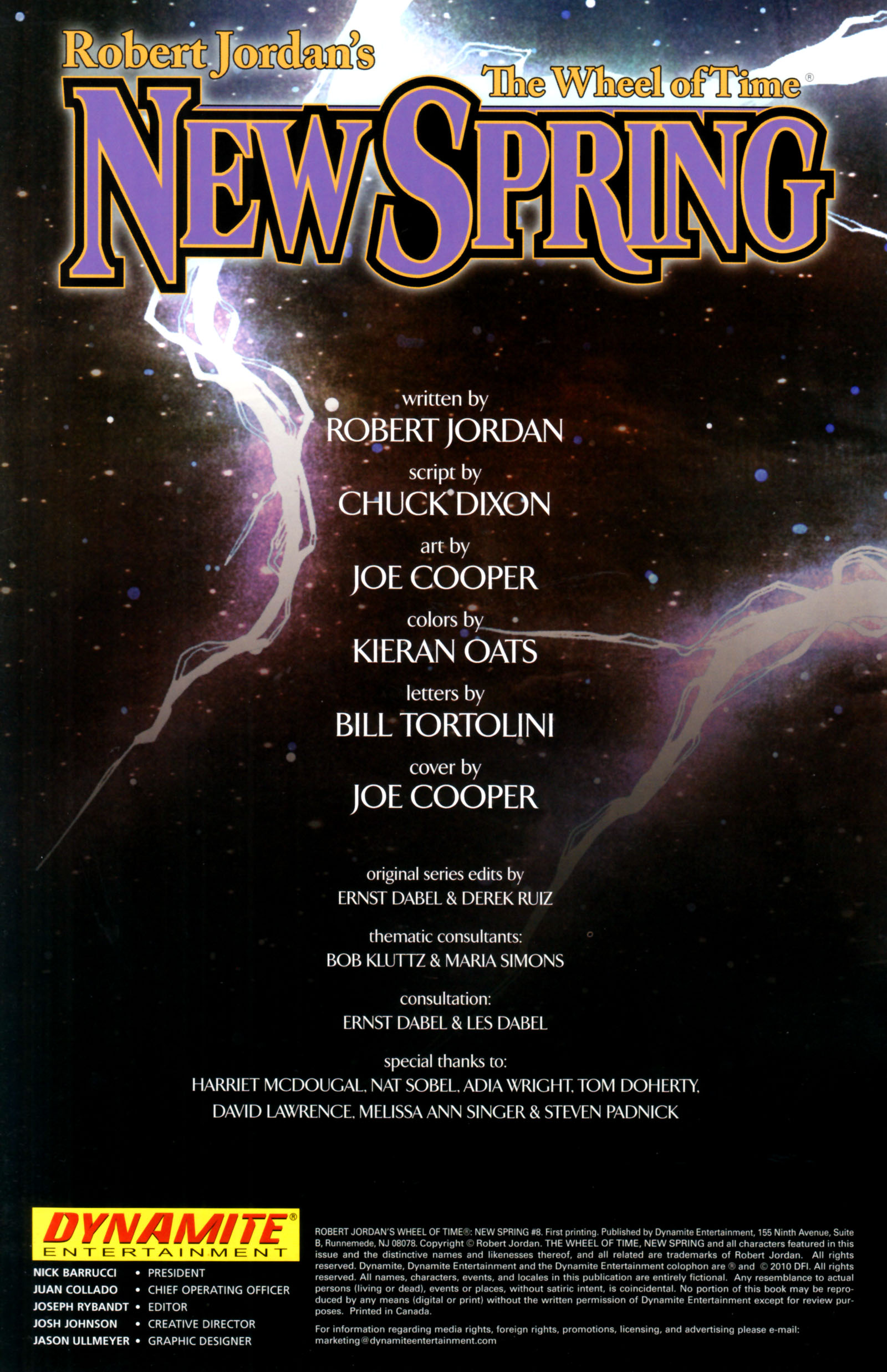 Read online Robert Jordan's The Wheel of Time: New Spring comic -  Issue #8 - 2