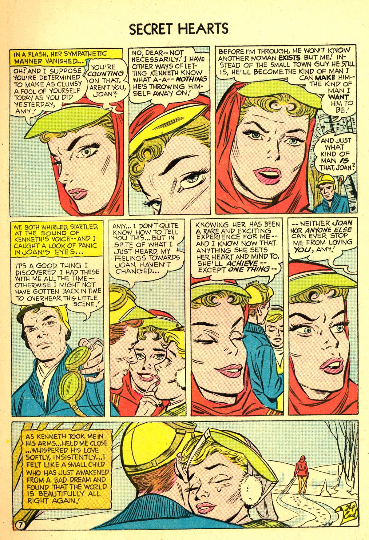 Read online Secret Hearts comic -  Issue #37 - 9