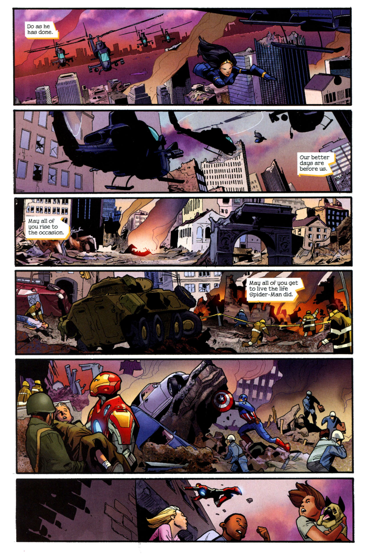 Read online Ultimatum: Spider-Man Requiem comic -  Issue #2 - 32