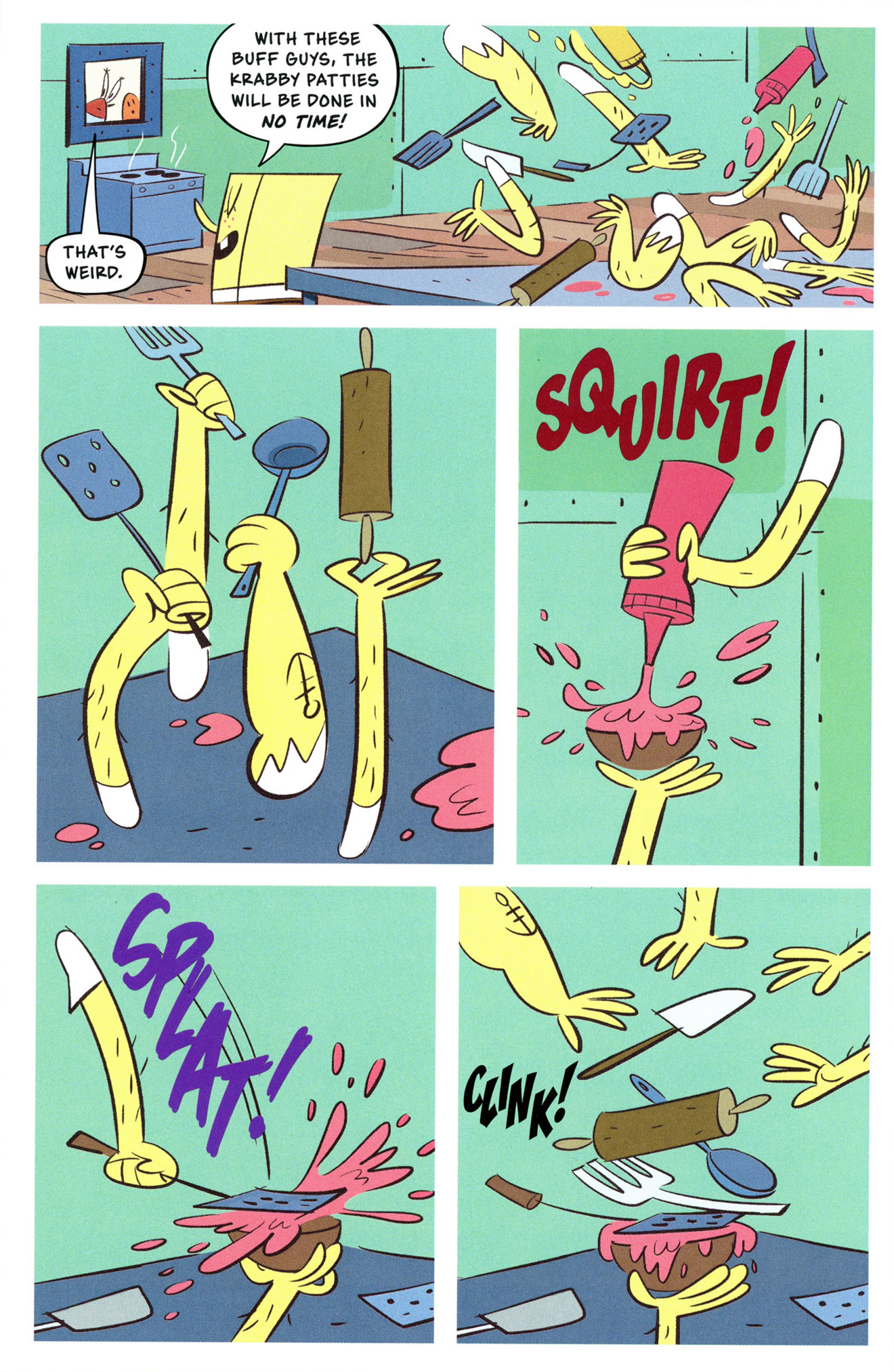 Read online Spongebob Freestyle Funnies comic -  Issue # FCBD 2016 - 8