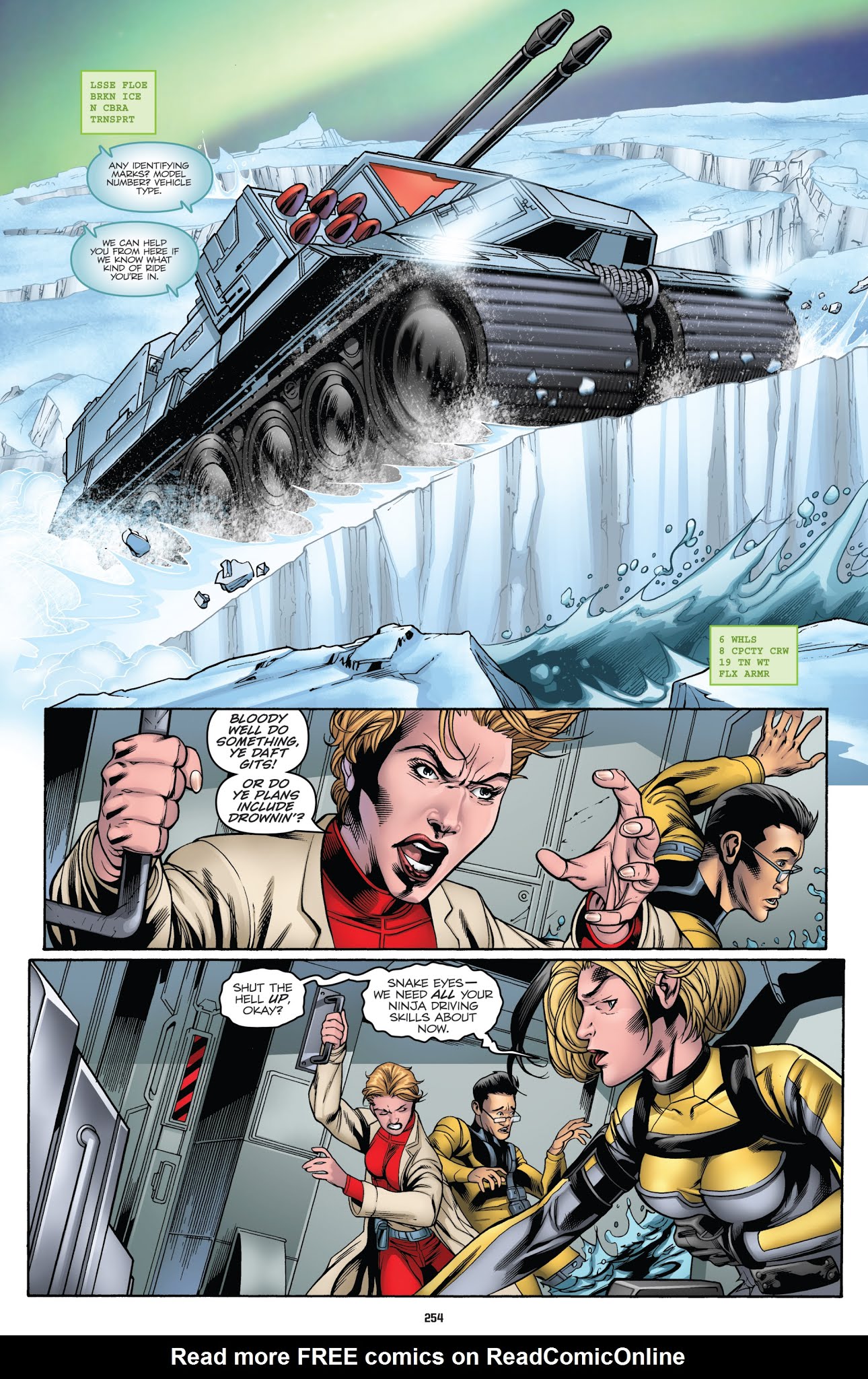 Read online G.I. Joe: The IDW Collection comic -  Issue # TPB 5 - 253
