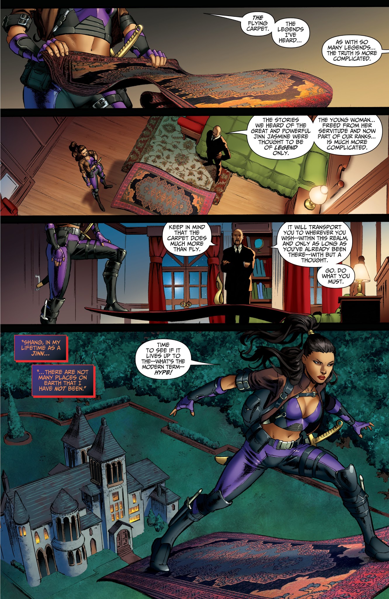 Read online Jasmine: Crown of Kings comic -  Issue #1 - 9