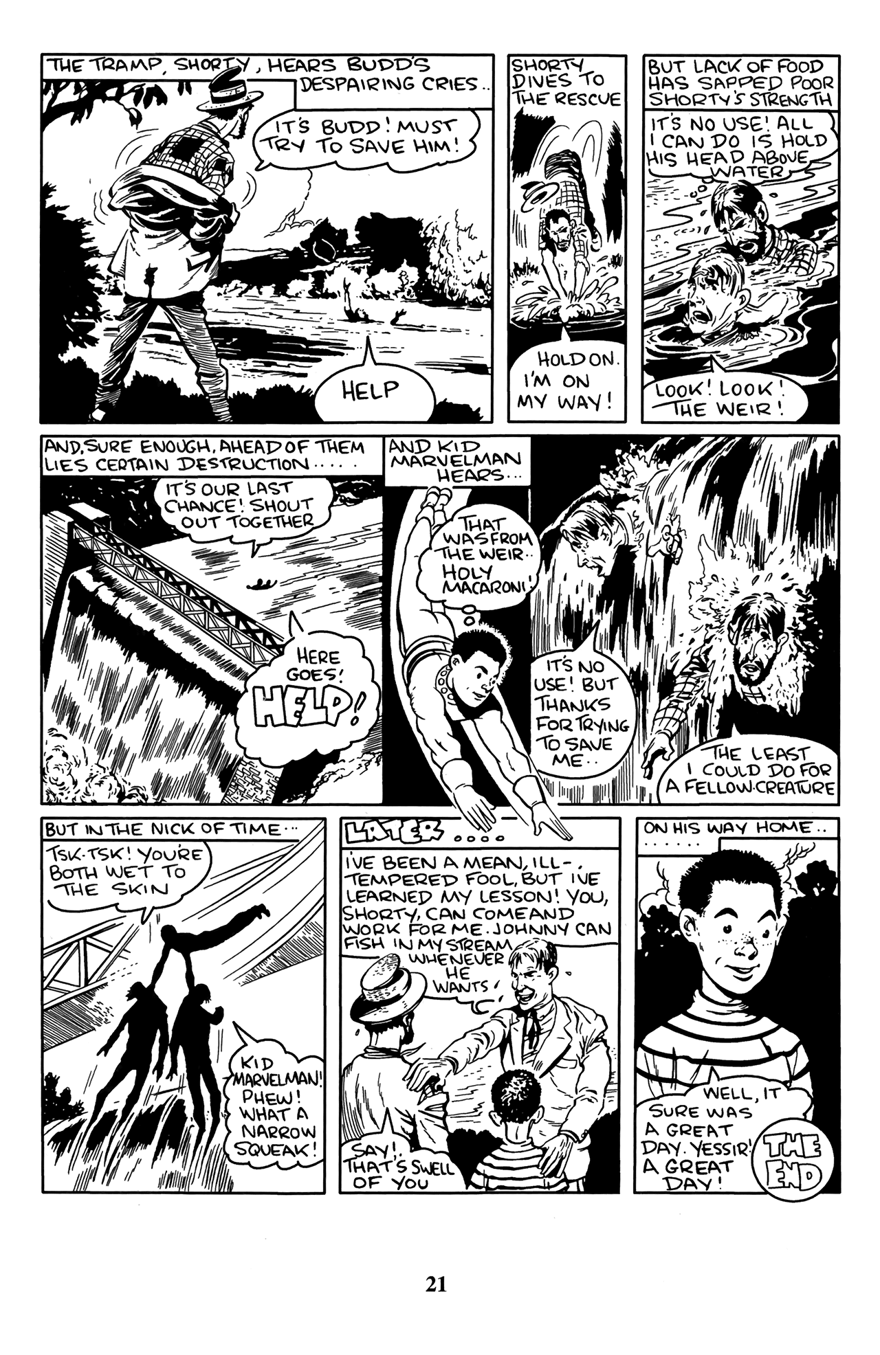Read online Marvelman Family's Finest comic -  Issue #4 - 24
