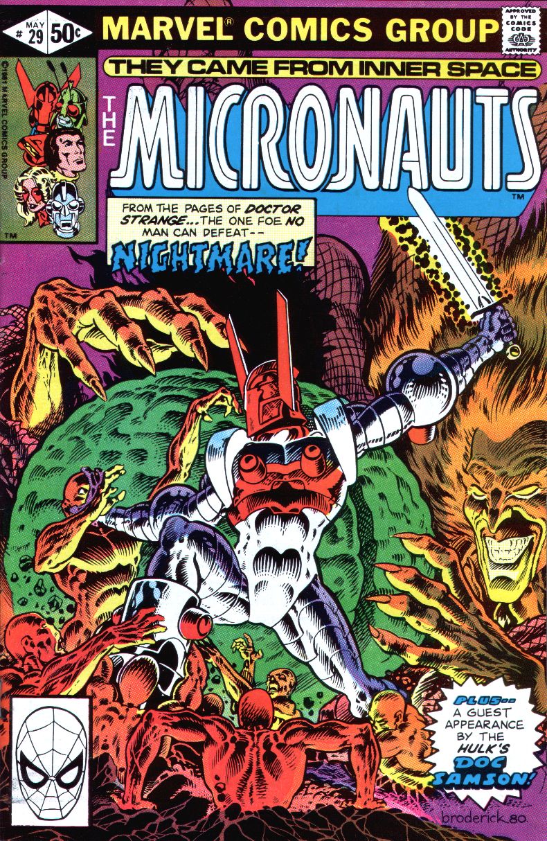 Read online Micronauts (1979) comic -  Issue #29 - 1