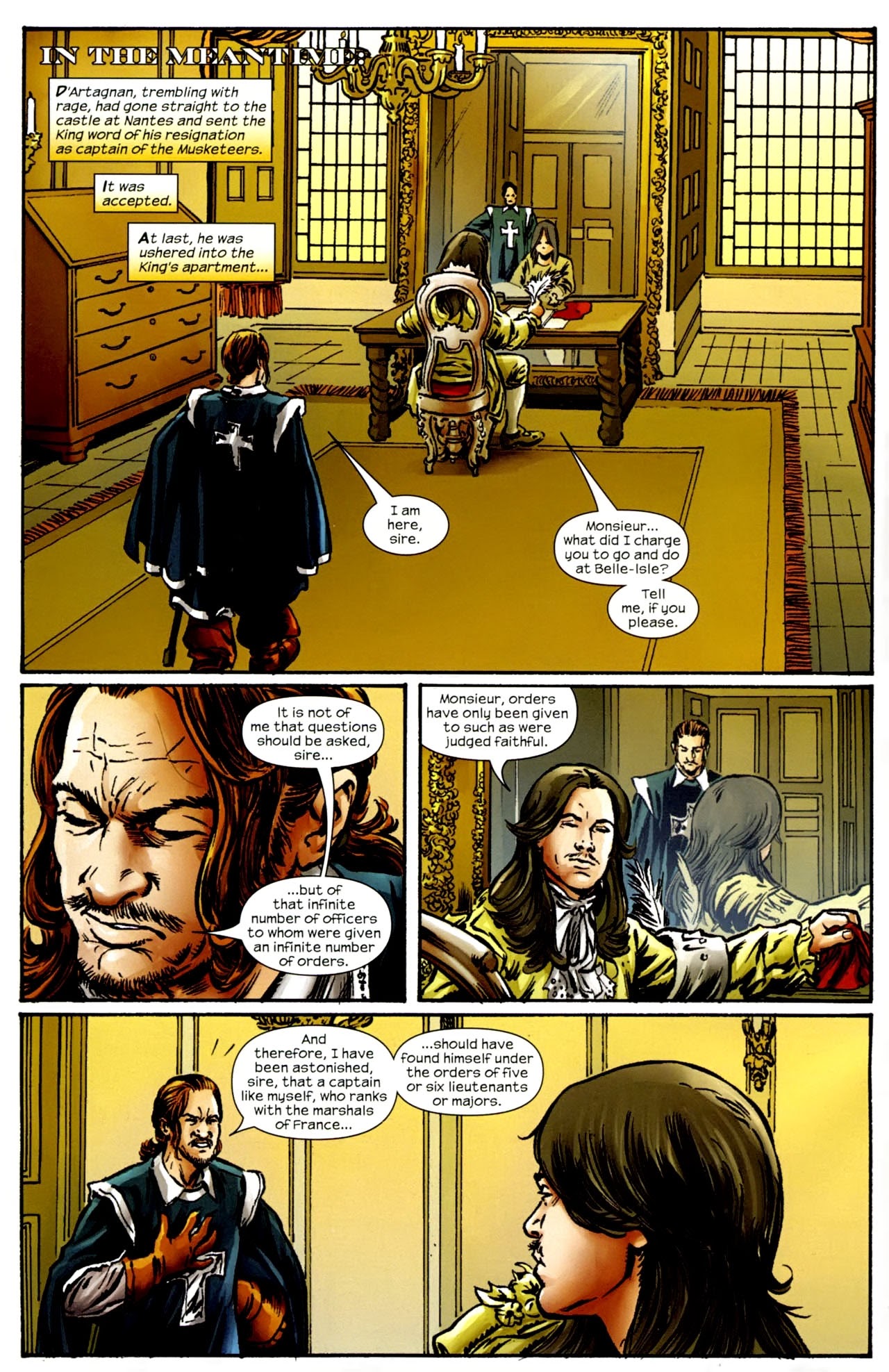 Read online The Man in the Iron Mask comic -  Issue #6 - 7