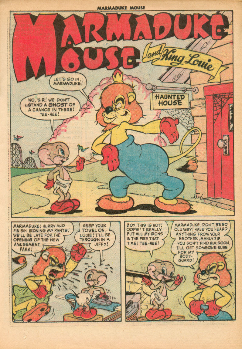 Read online Marmaduke Mouse comic -  Issue #21 - 25