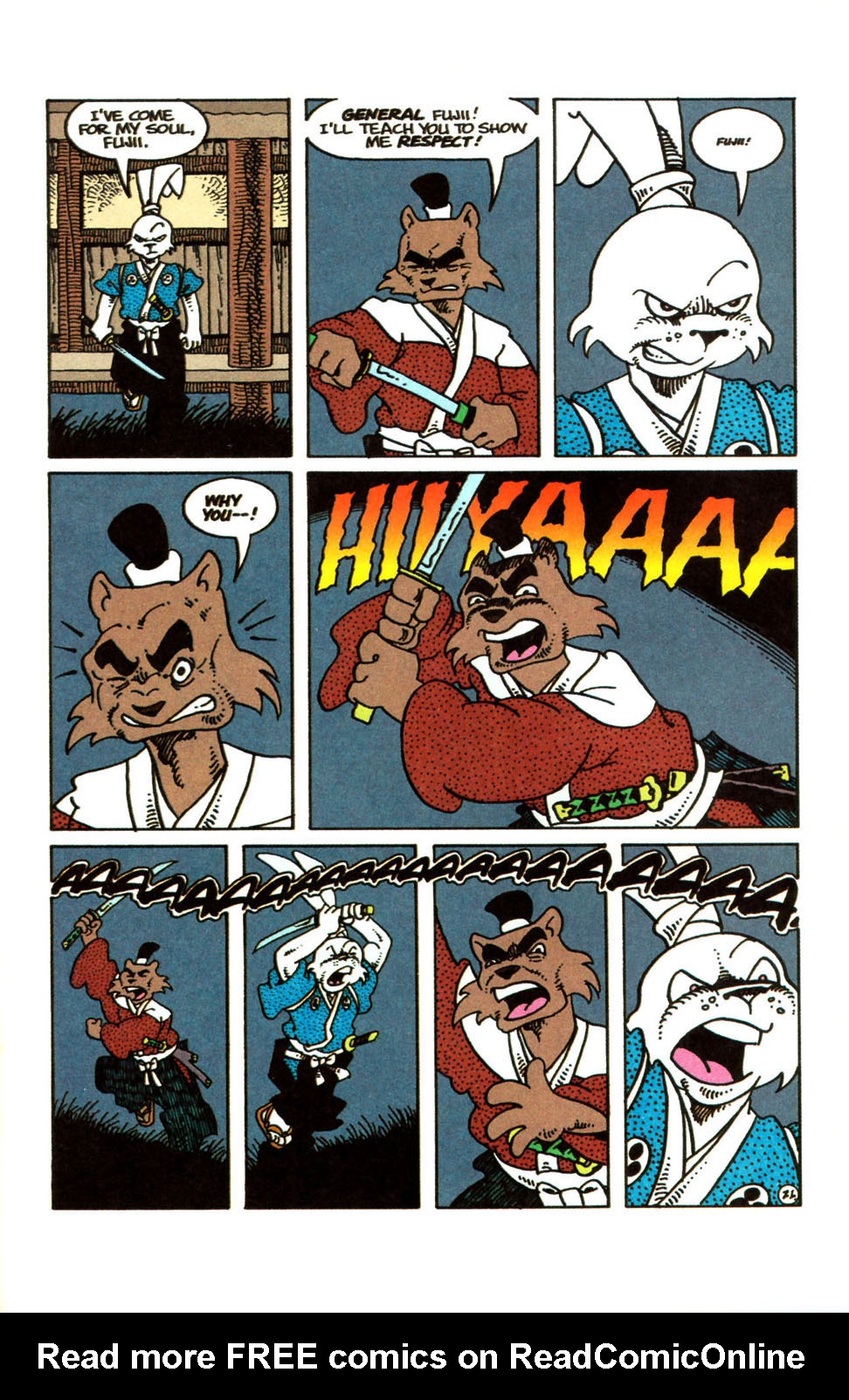 Read online Usagi Yojimbo (1993) comic -  Issue #12 - 23