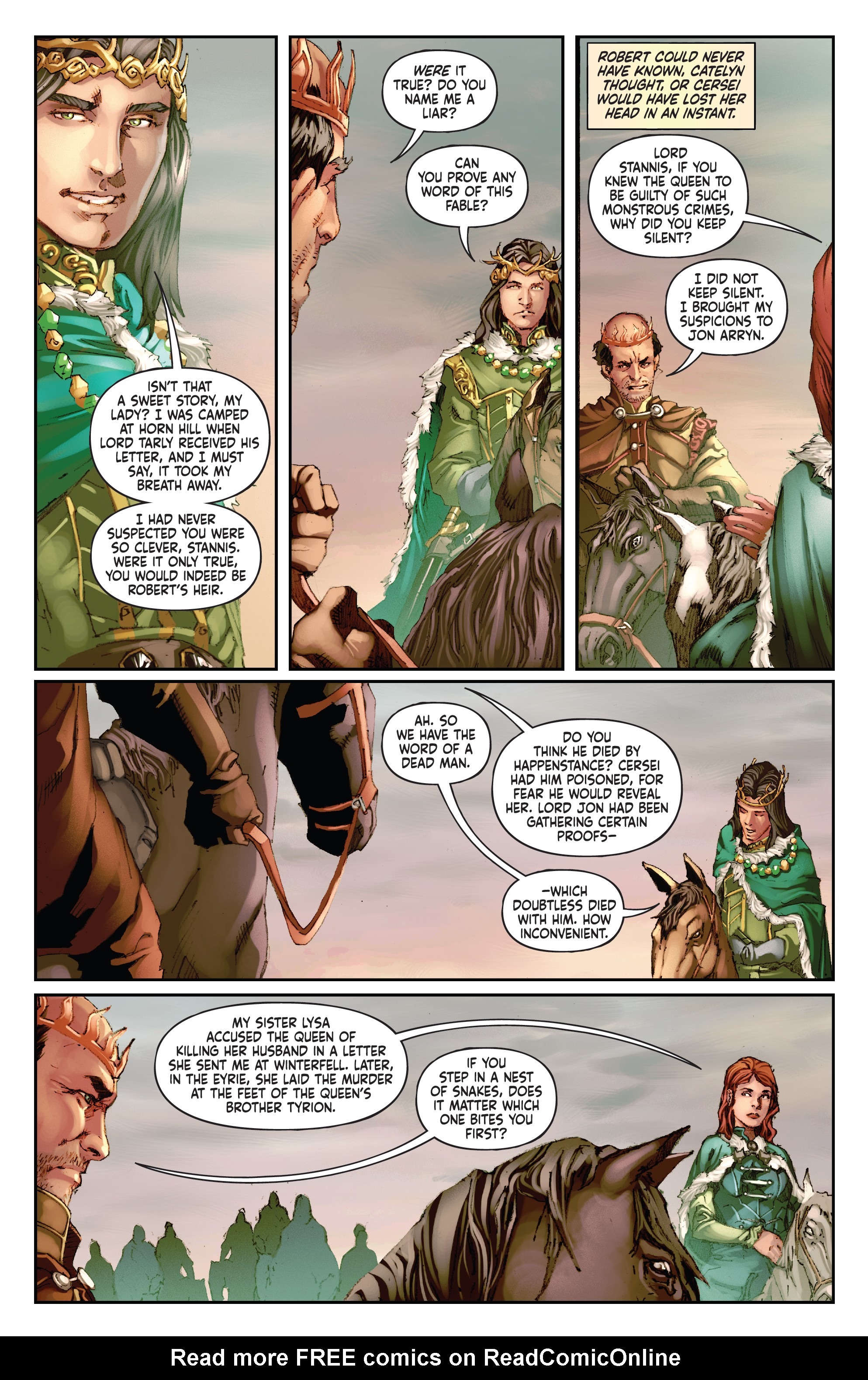 Read online A Clash of Kings comic -  Issue #15 - 8