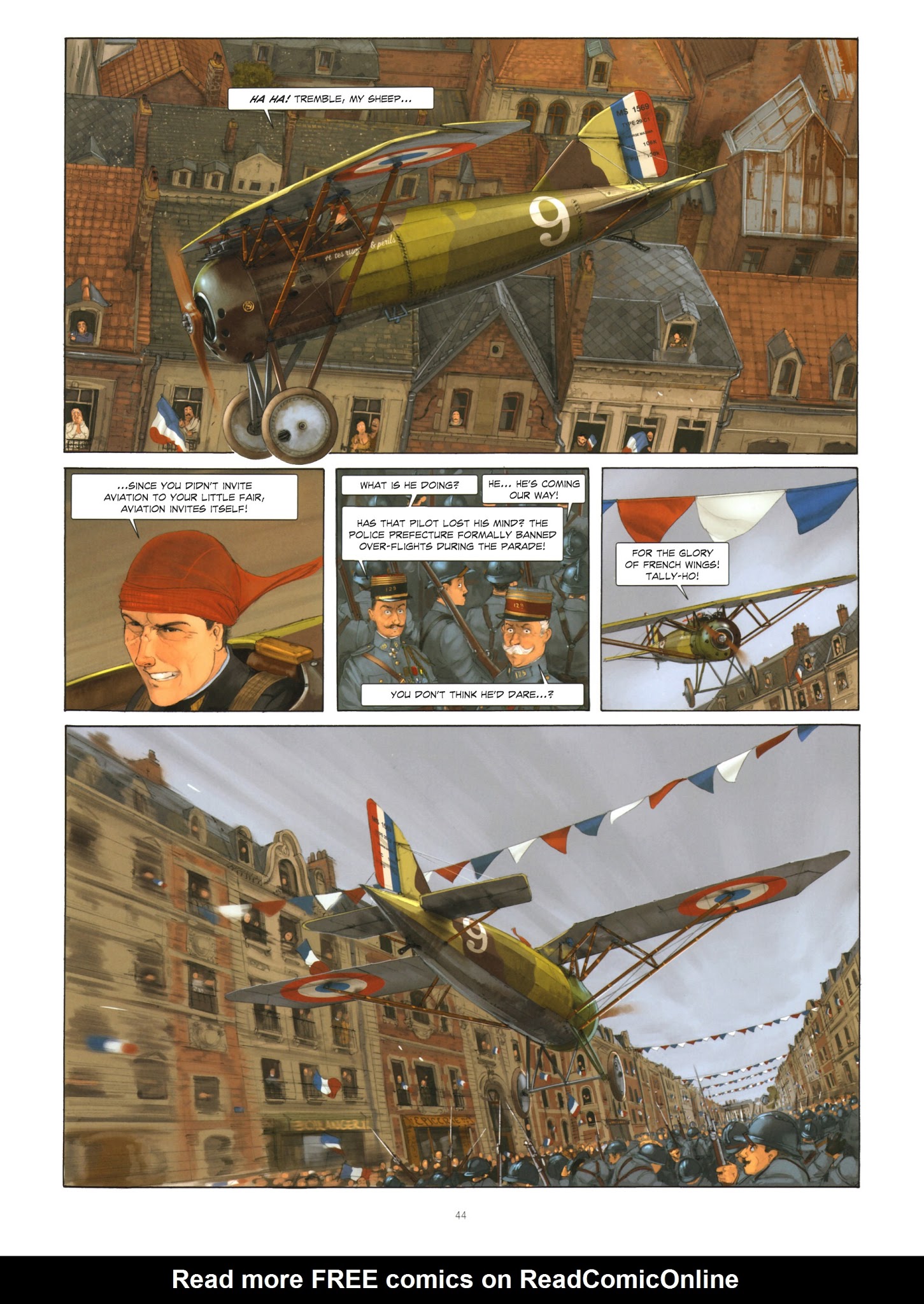 Read online Le Pilote à l'Edelweiss comic -  Issue #3 - 46