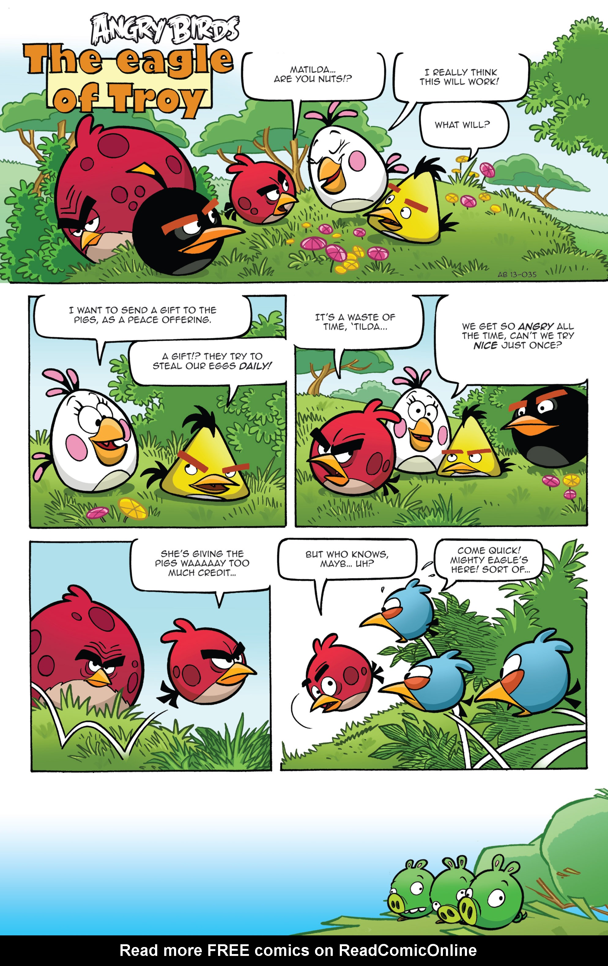 Read online Angry Birds Comics (2014) comic -  Issue #2 - 7