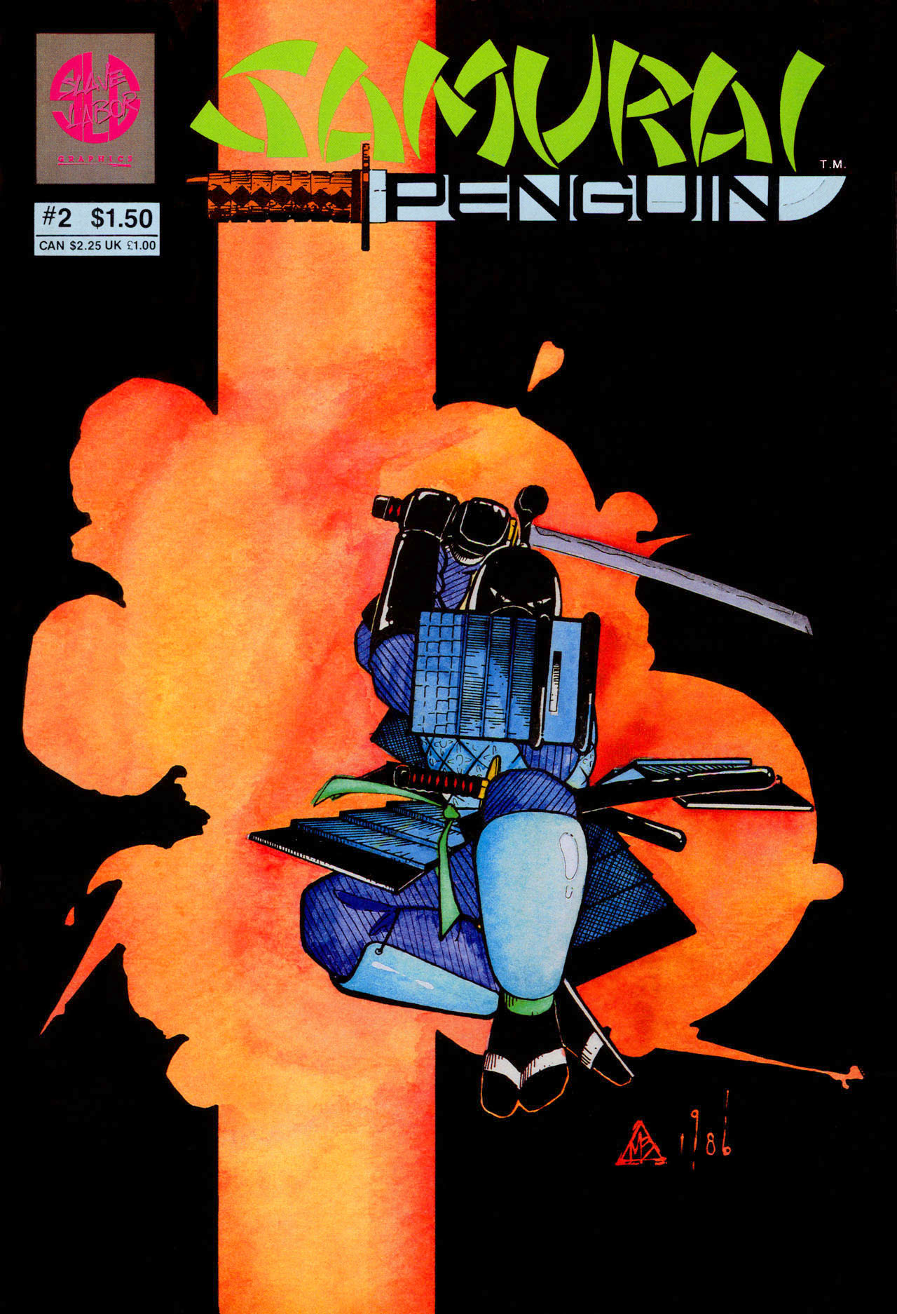 Read online Samurai Penguin comic -  Issue #2 - 1