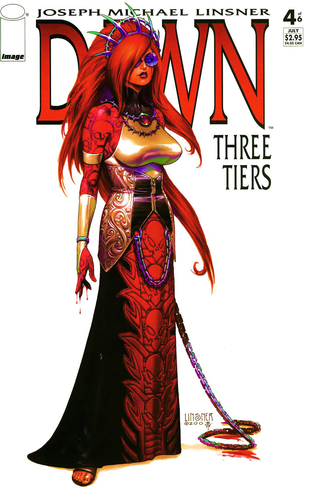Read online Dawn: Three Tiers comic -  Issue #4 - 1