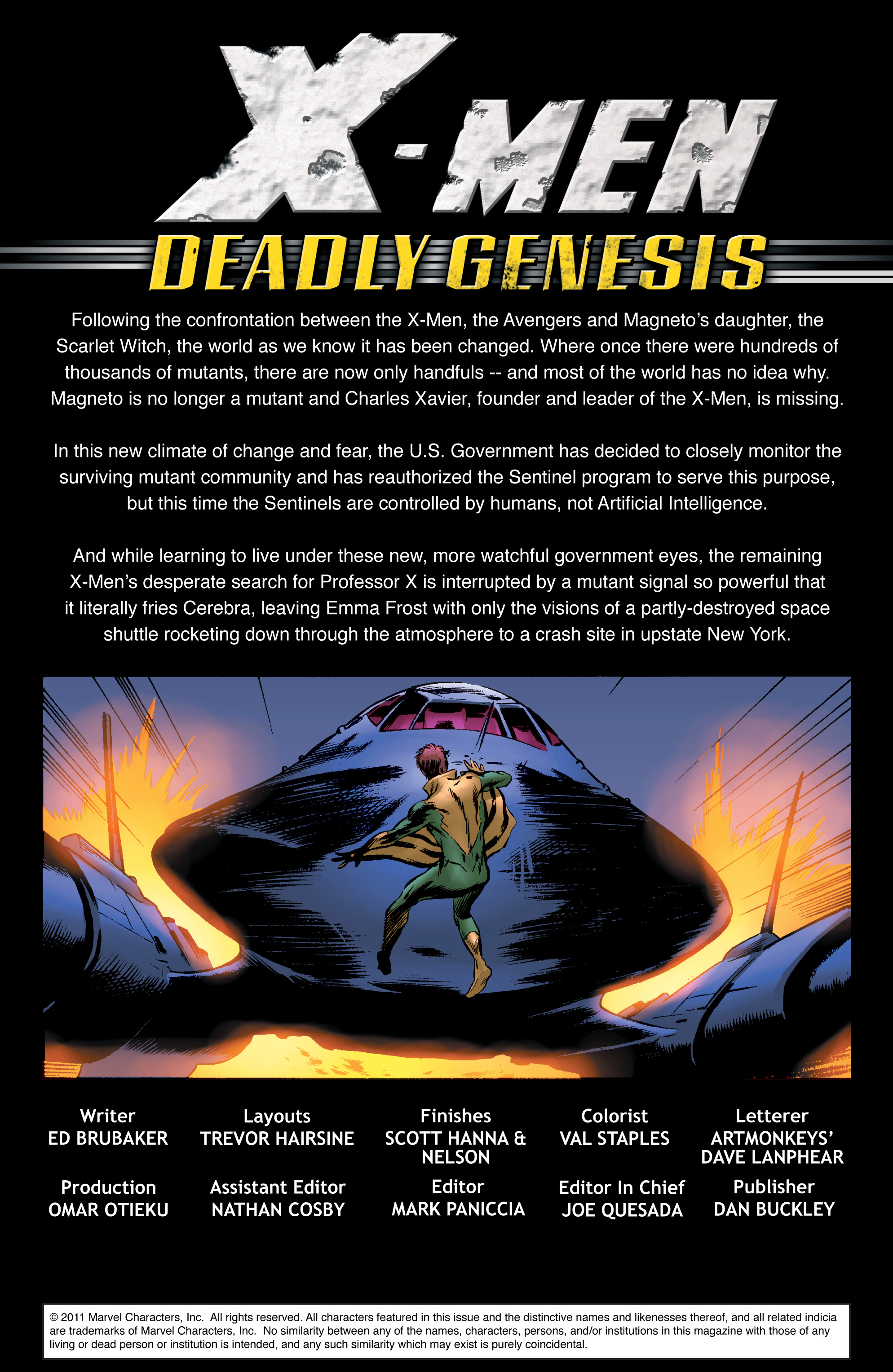 Read online X-Men: Deadly Genesis comic -  Issue #3 - 2