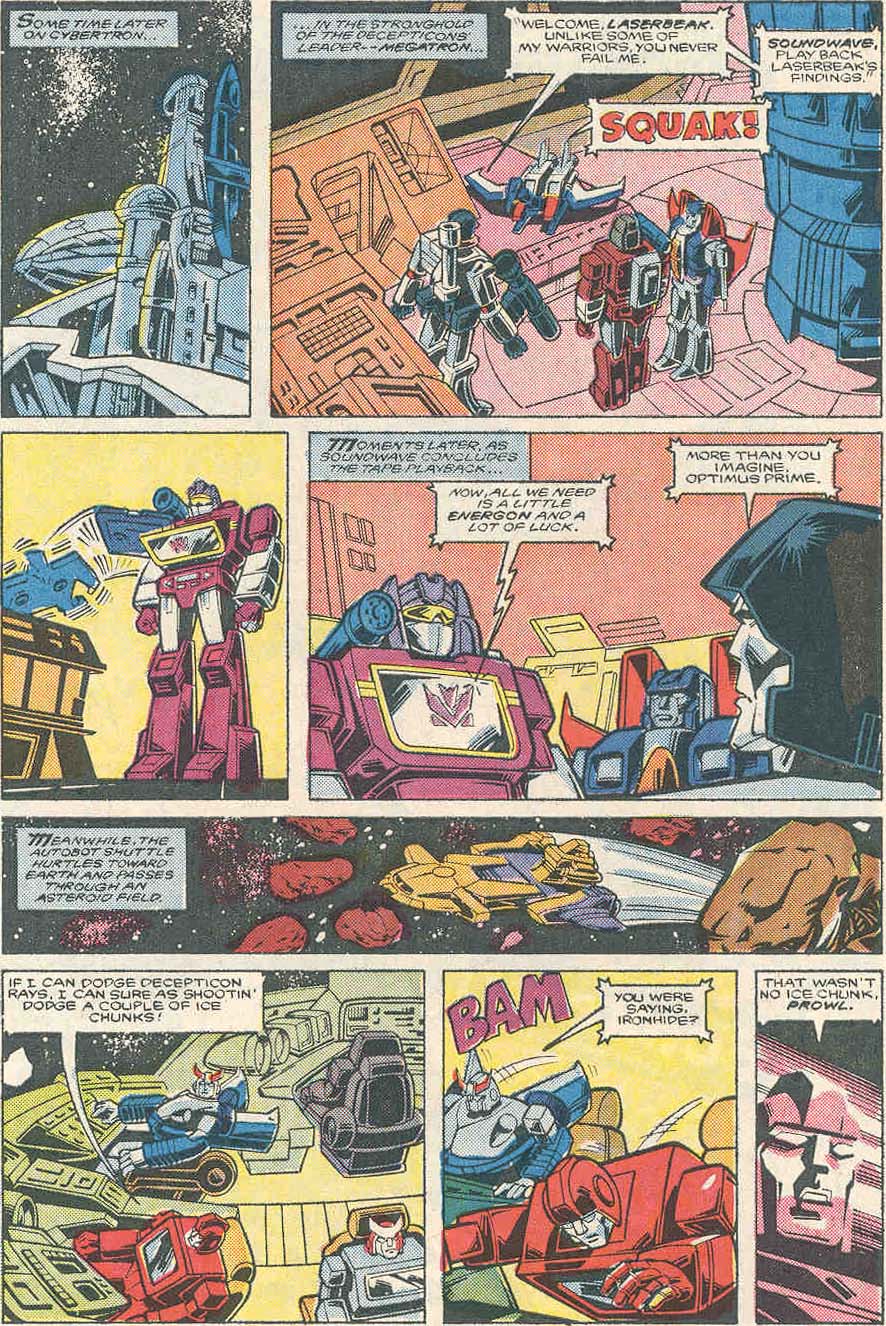 Read online The Transformers: The Movie comic -  Issue #1 - 7