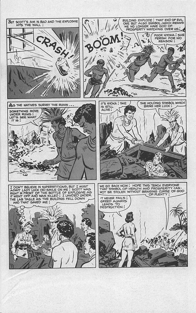 Read online The Further Adventures of Nyoka the Jungle Girl comic -  Issue #3 - 31