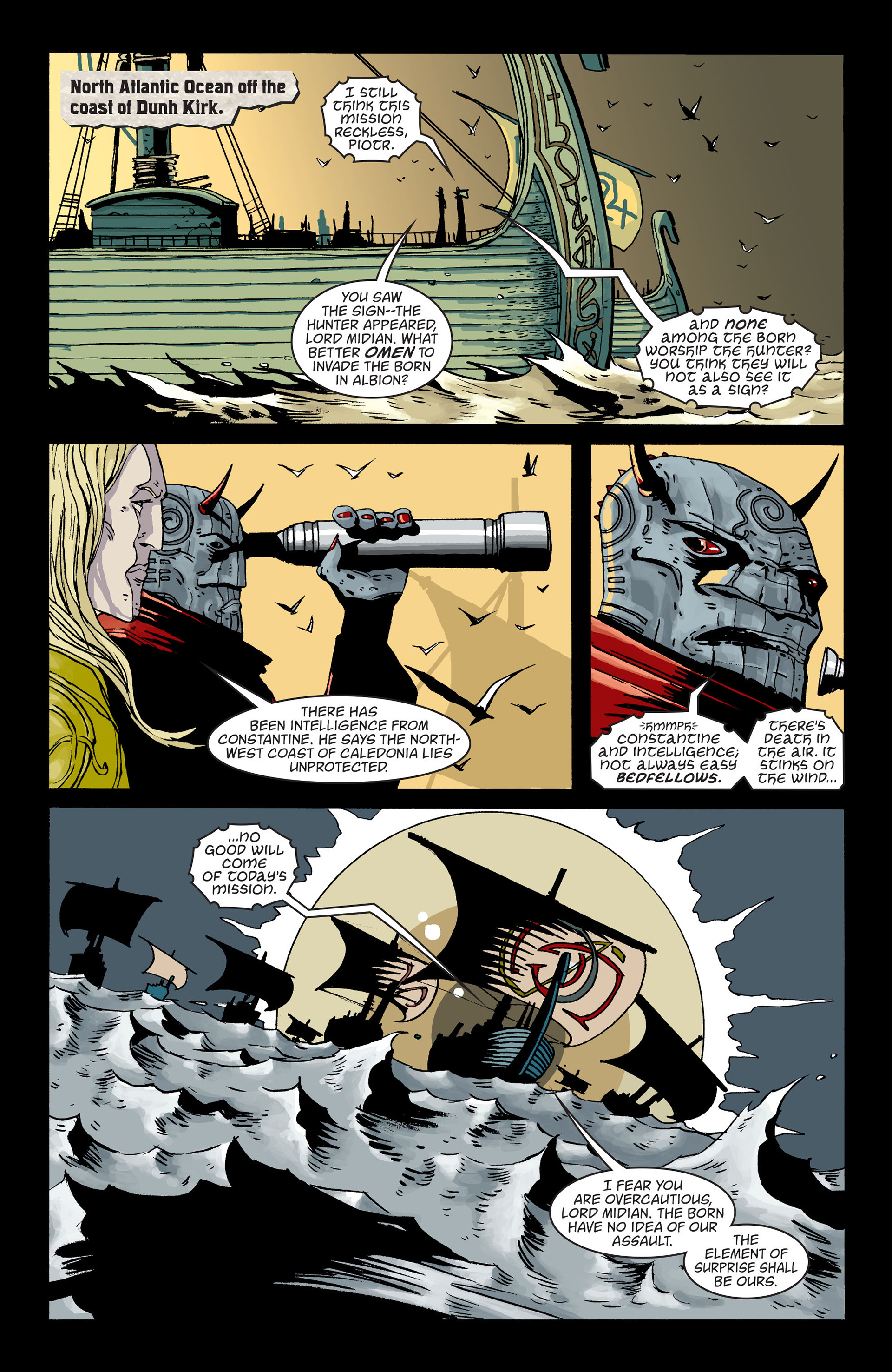 Read online Books of Magick: Life During Wartime comic -  Issue #2 - 7