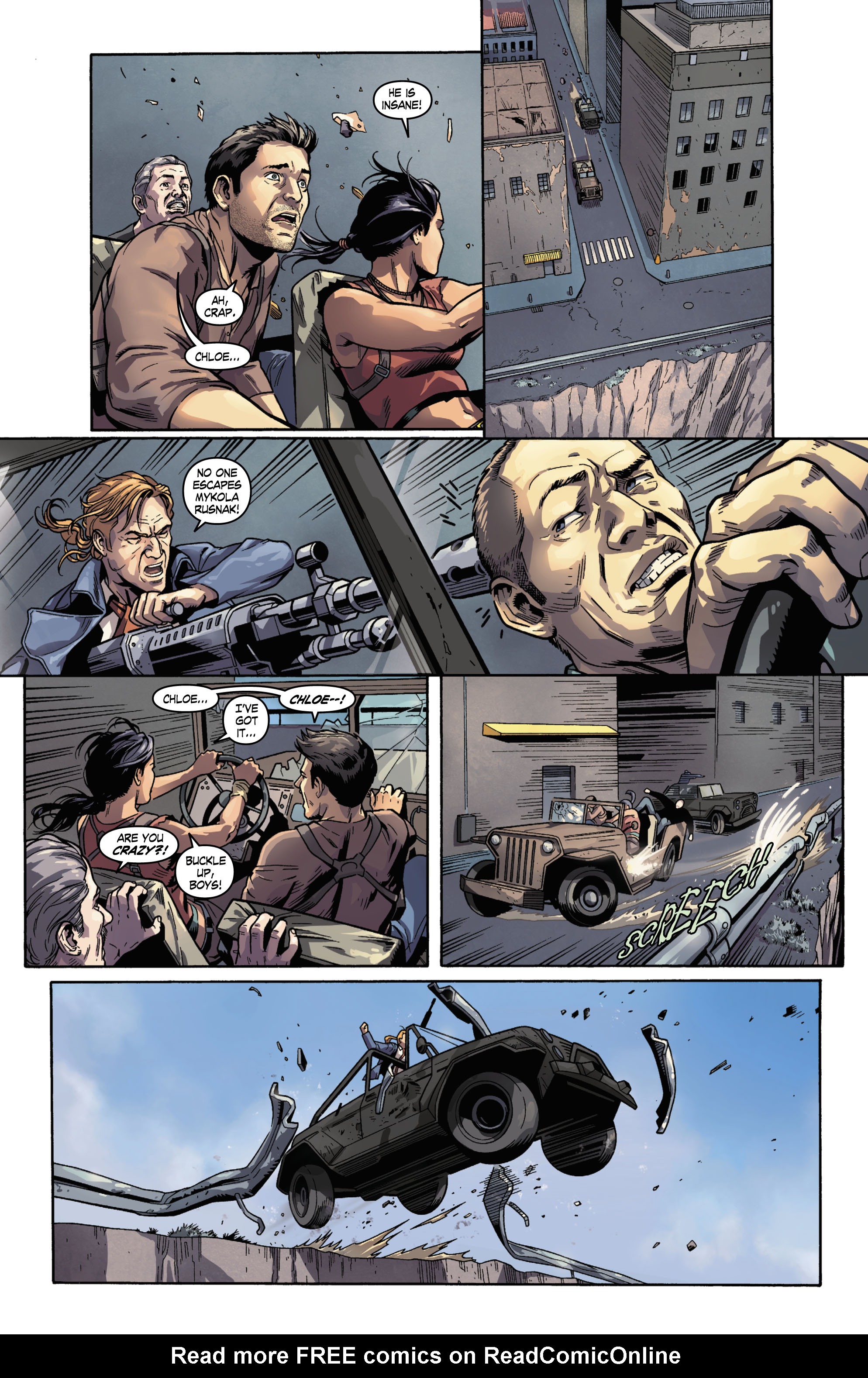 Read online Uncharted comic -  Issue #3 - 9