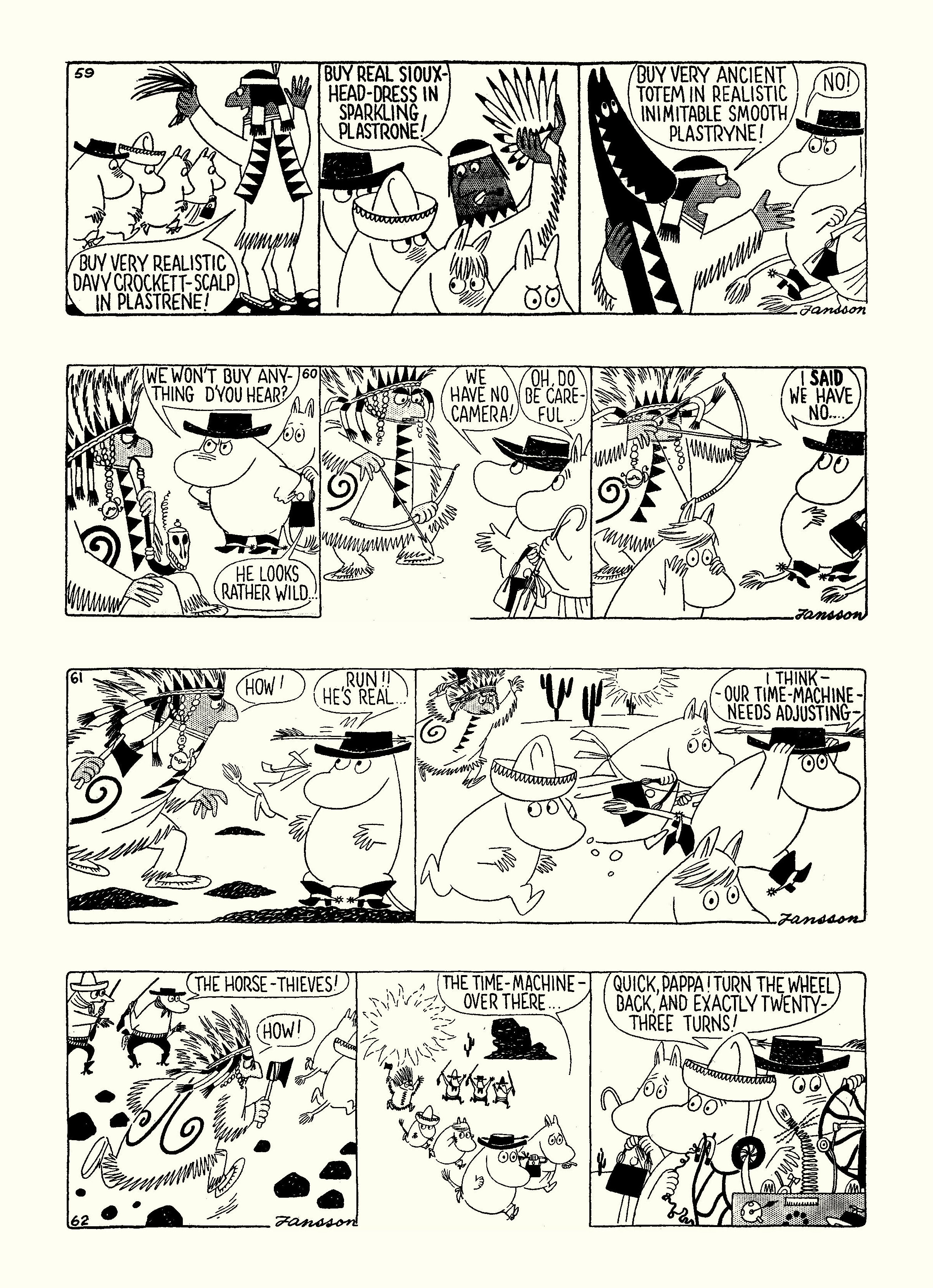 Read online Moomin: The Complete Tove Jansson Comic Strip comic -  Issue # TPB 4 - 21