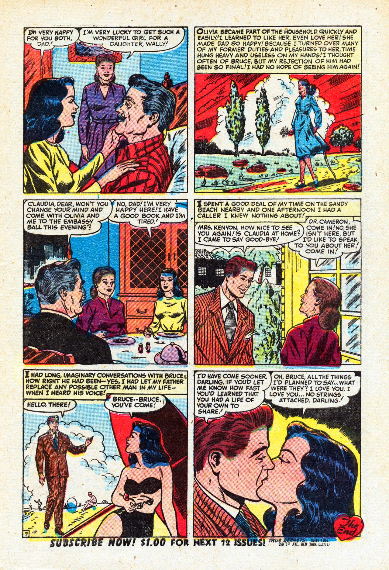 Read online True Secrets comic -  Issue #7 - 9