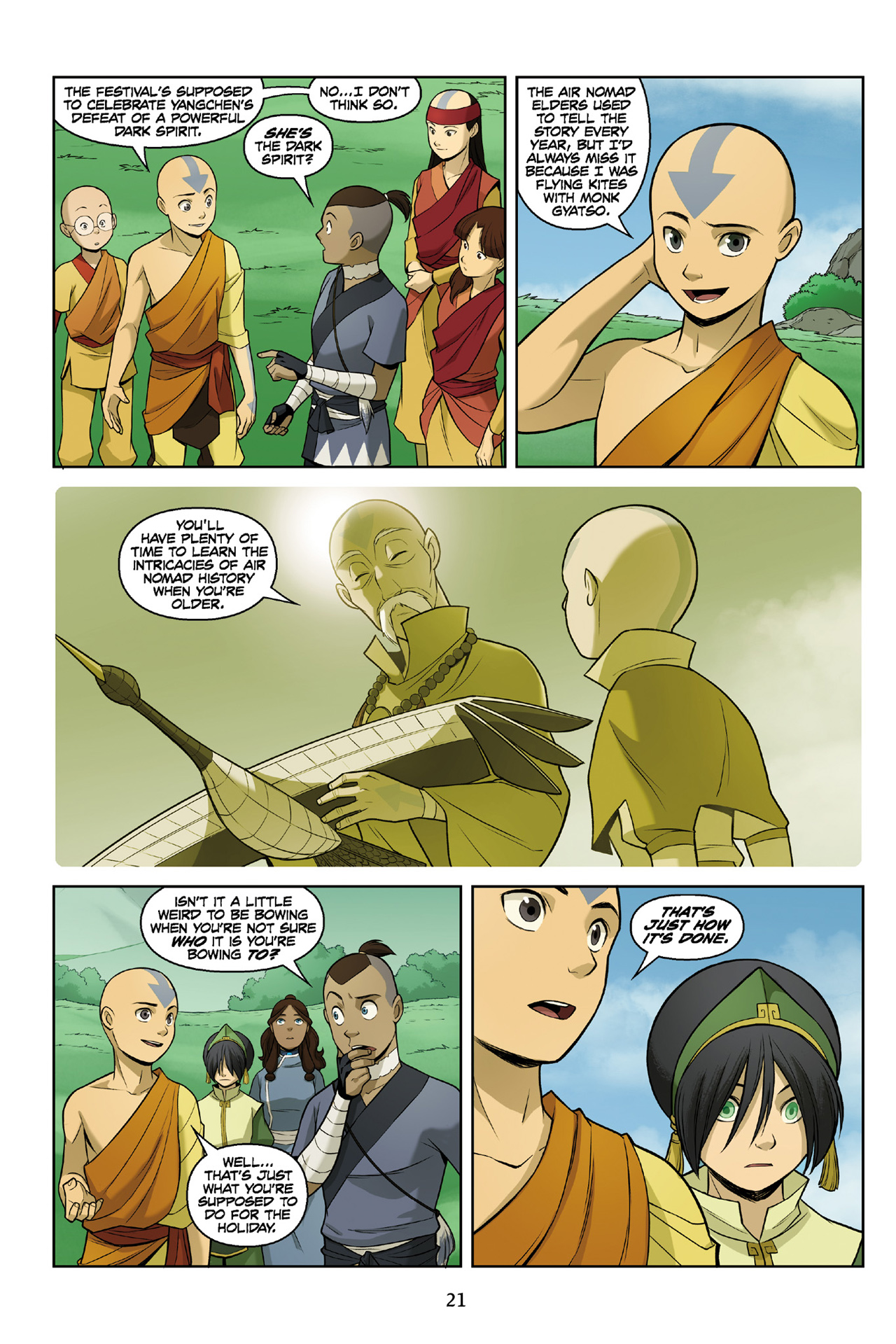 Read online Nickelodeon Avatar: The Last Airbender - The Rift comic -  Issue # Part 1 - 22