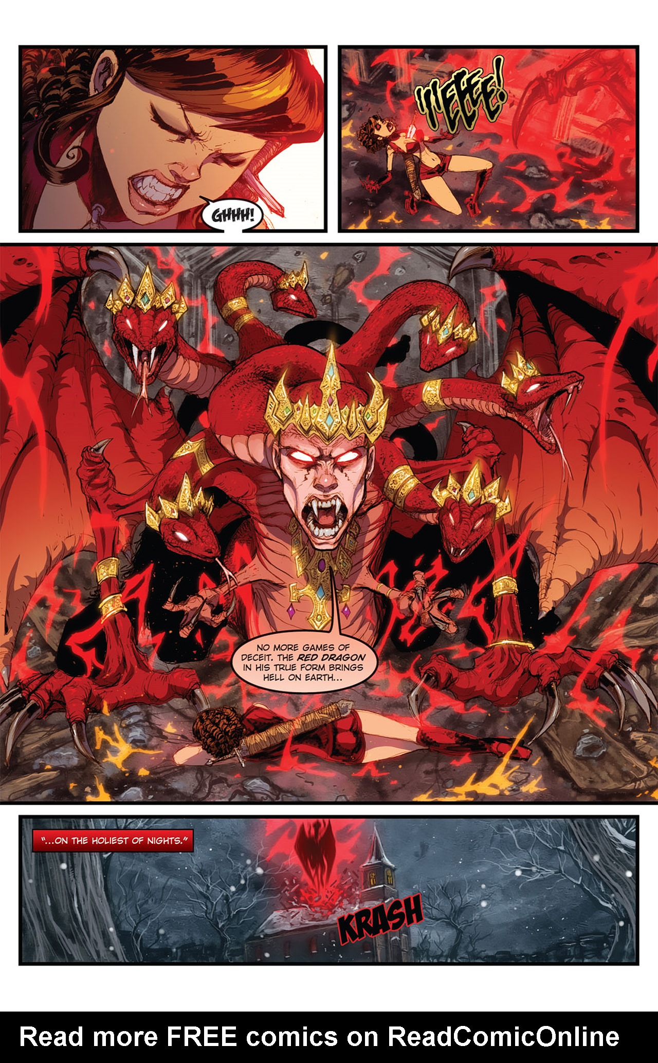 Read online Avengelyne (2011) comic -  Issue #3 - 11