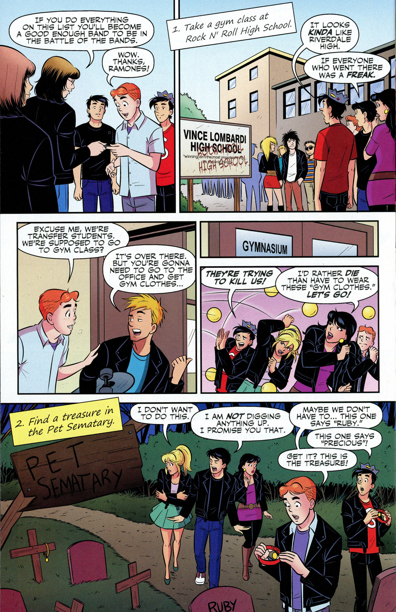 Read online Archie Meets Ramones comic -  Issue #Archie Meets Ramones Full - 22