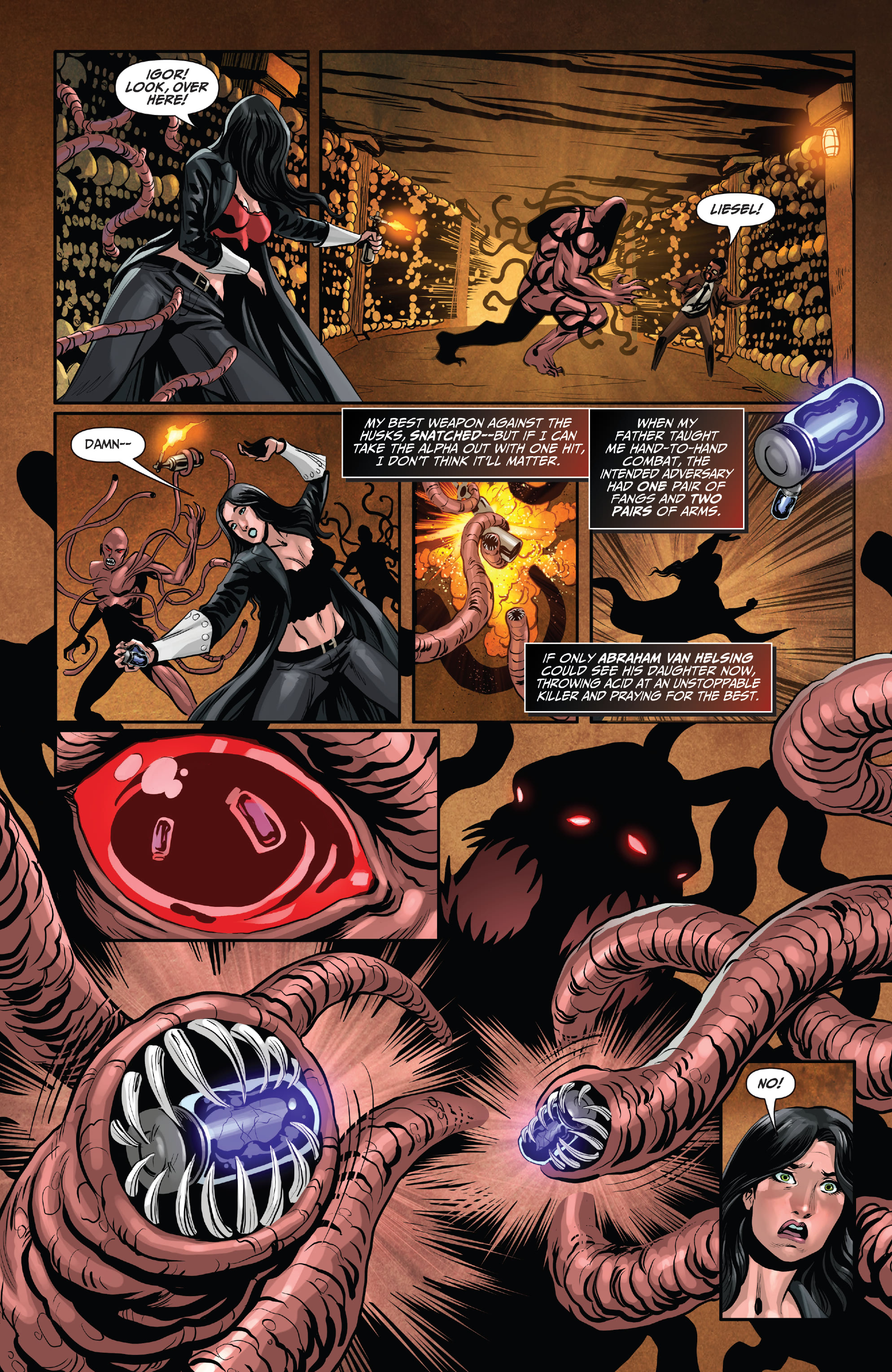 Read online Van Helsing: Bloodborne comic -  Issue # Full - 29