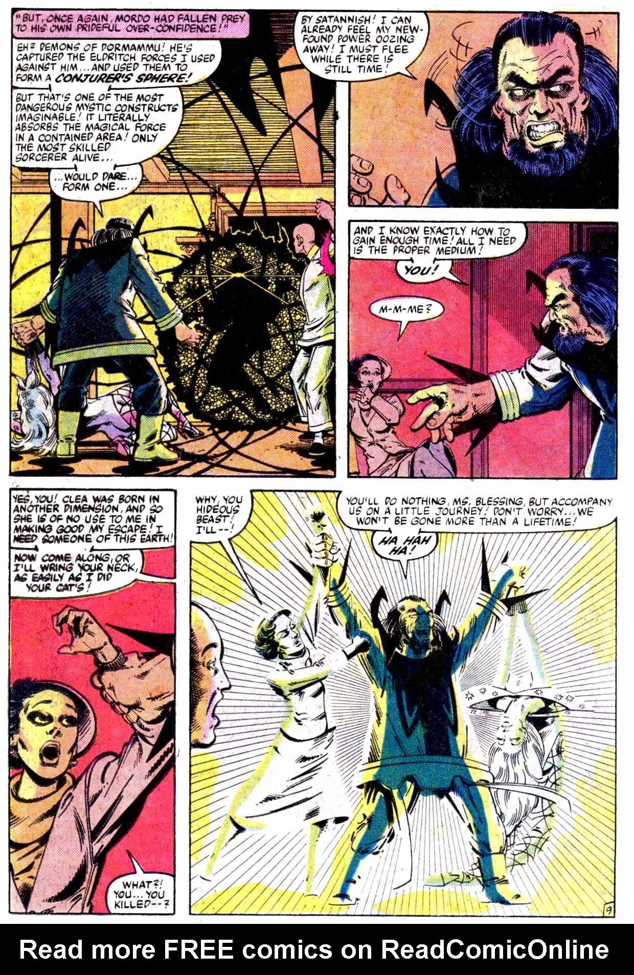 Read online Doctor Strange (1974) comic -  Issue #50 - 10