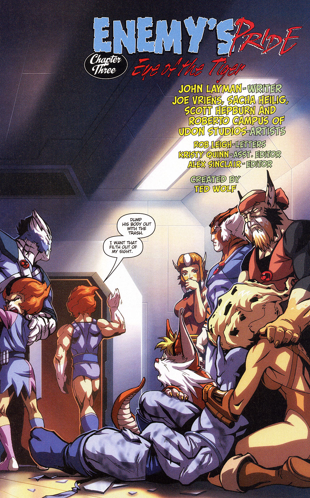 Read online ThunderCats: Enemy's Pride comic -  Issue #3 - 7