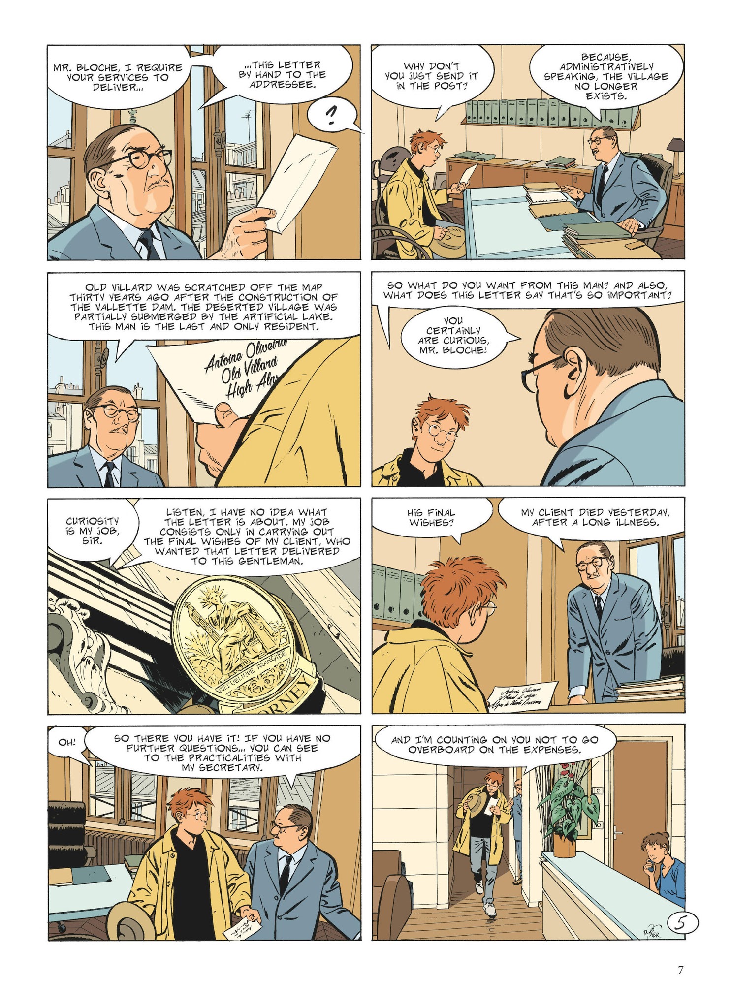 Read online Jerome K. Jerome Bloche comic -  Issue #2 - 7