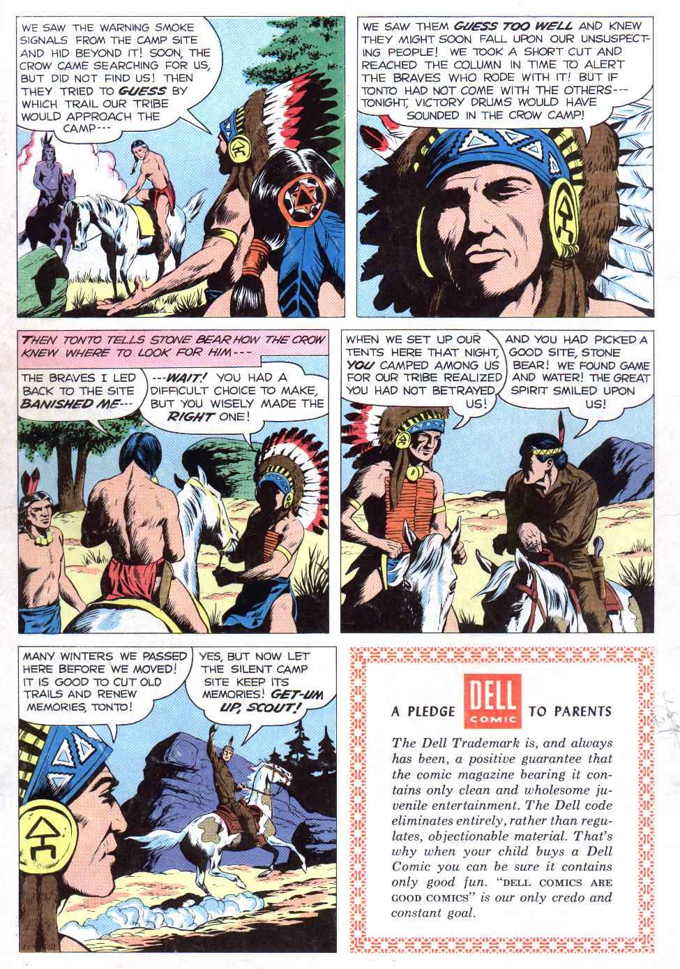 Read online Lone Ranger's Companion Tonto comic -  Issue #20 - 36