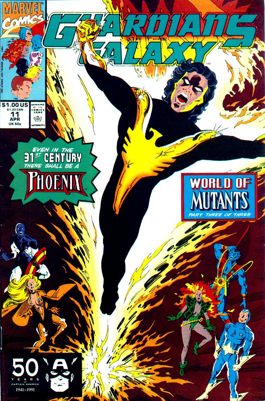 Read online Guardians of the Galaxy (1990) comic -  Issue #11 - 1