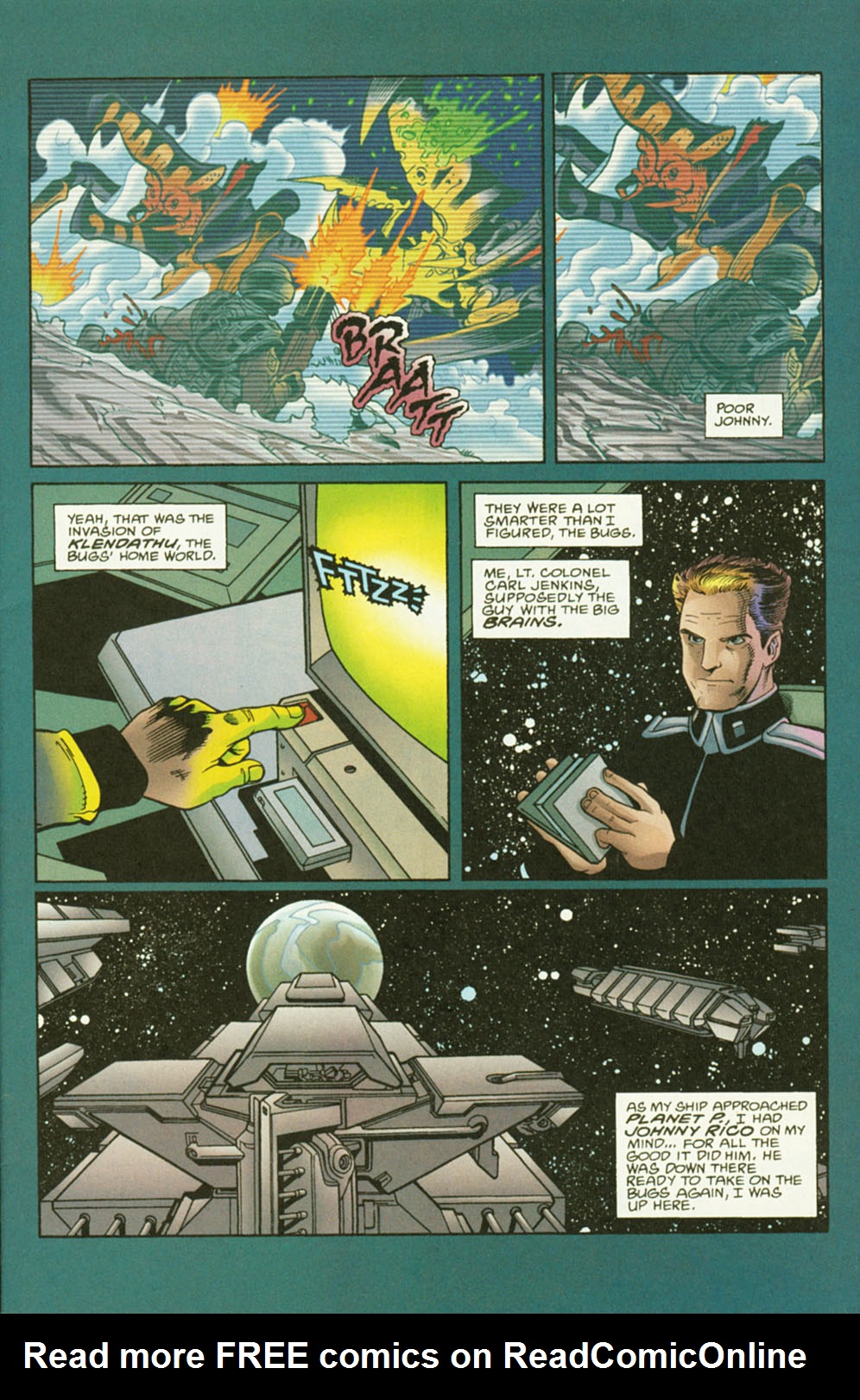 Read online Starship Troopers comic -  Issue #2 - 3