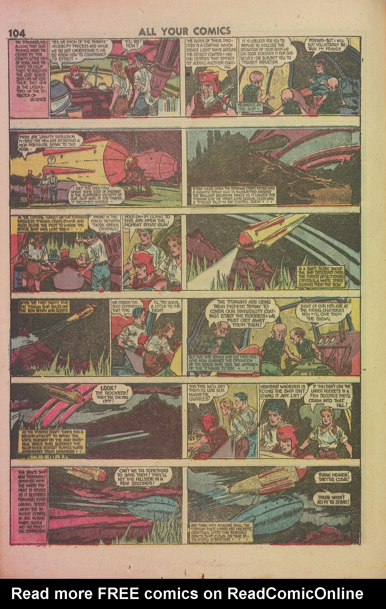 Read online Fox Comics Annual comic -  Issue # TPB 3 - 106