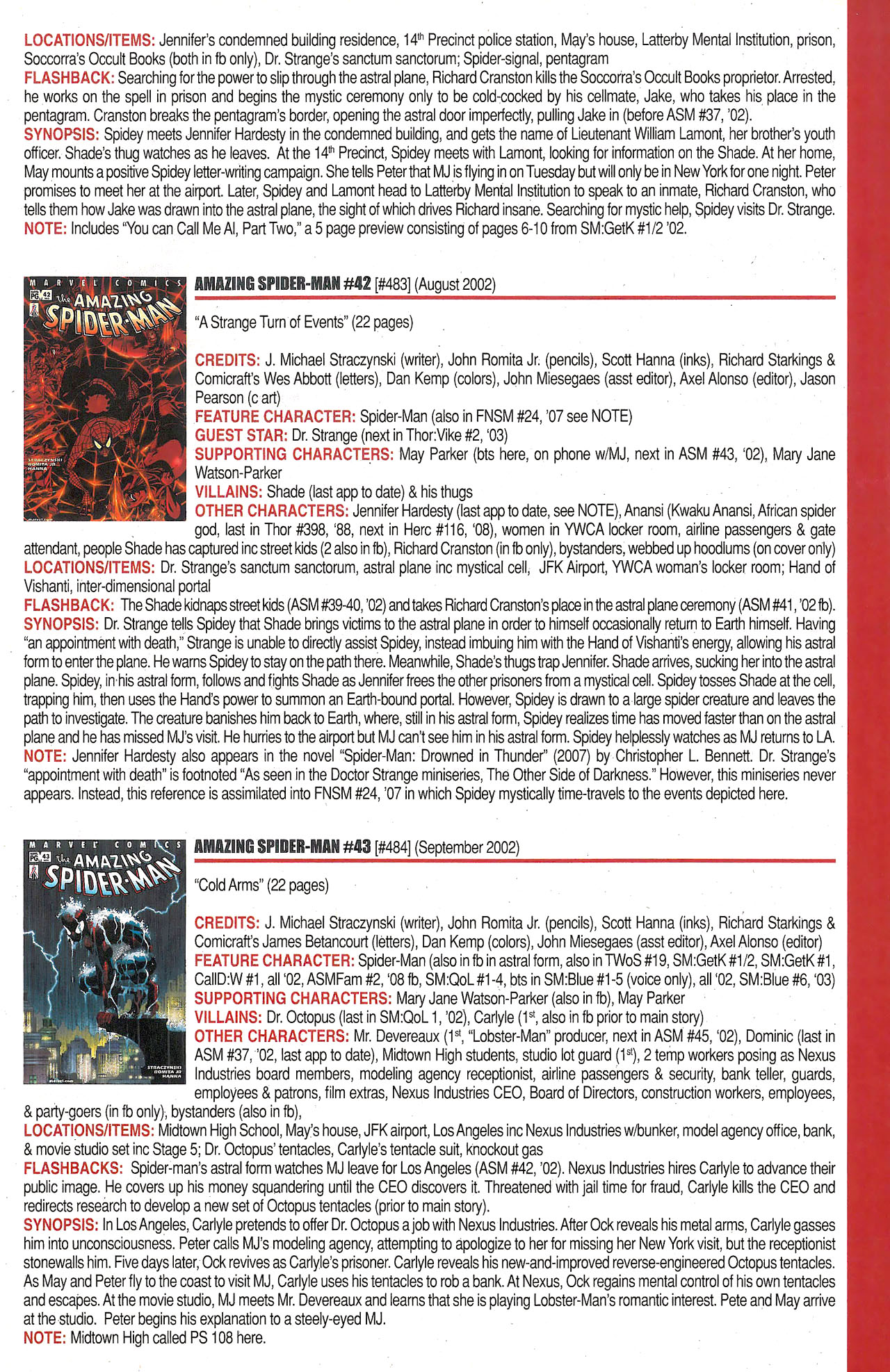 Read online Official Index to the Marvel Universe comic -  Issue #12 - 5