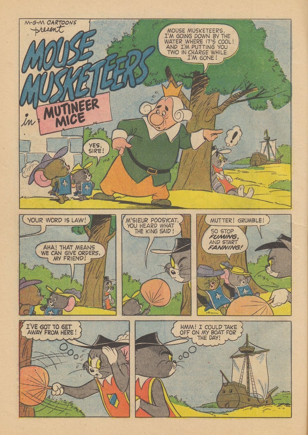 Read online Tom & Jerry Picnic Time comic -  Issue # TPB - 37