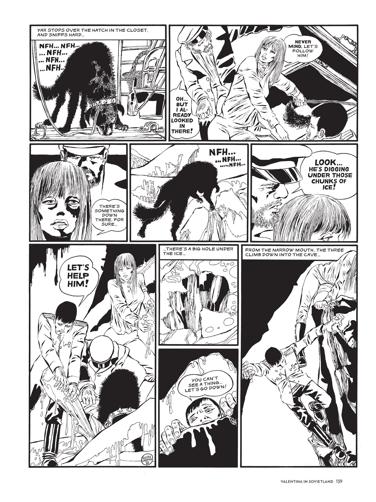 Read online The Complete Crepax comic -  Issue # TPB 1 - 133
