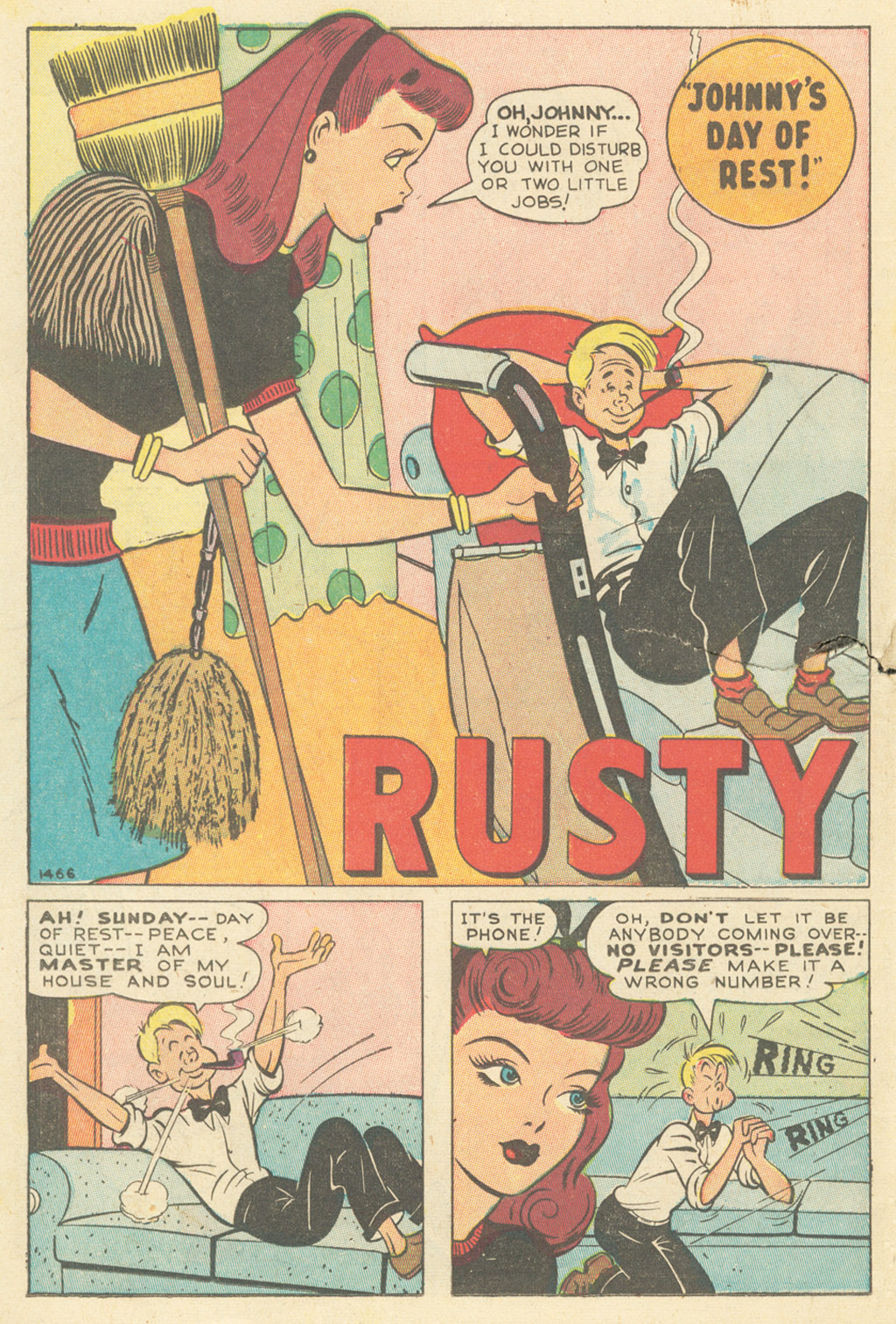 Read online Margie Comics comic -  Issue #37 - 38