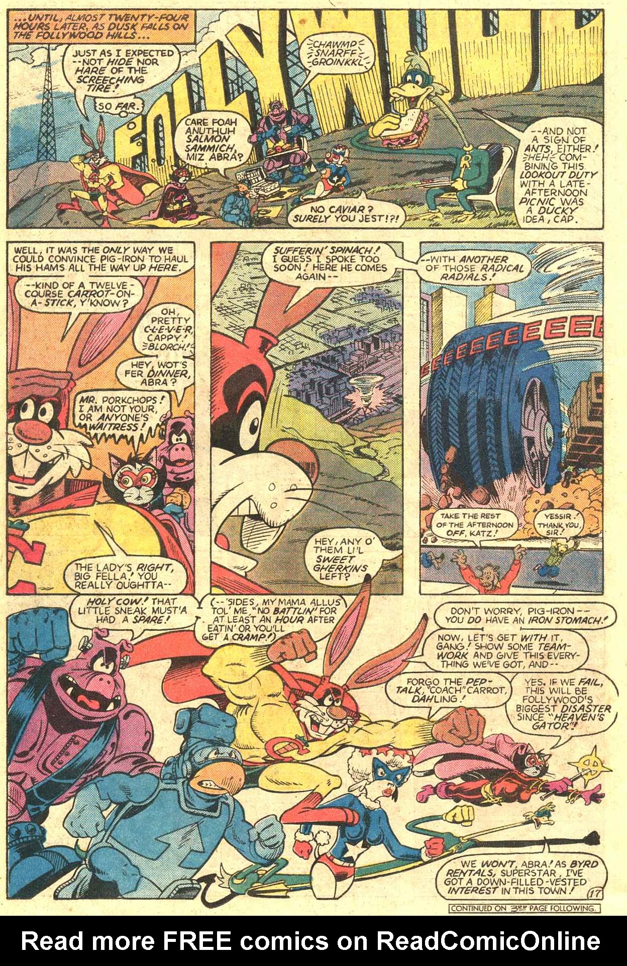 Read online Captain Carrot and His Amazing Zoo Crew! comic -  Issue #16 - 18