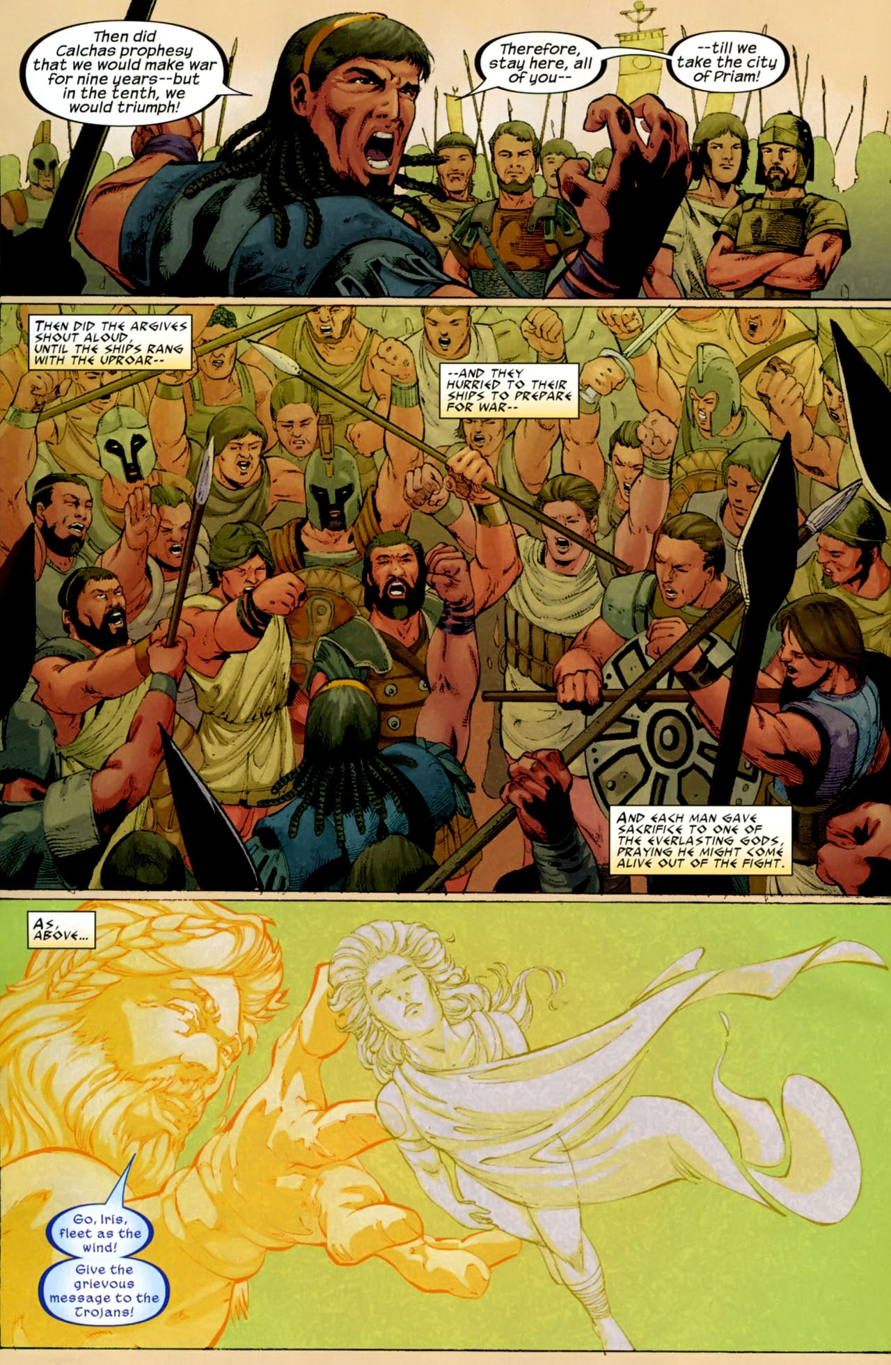 Read online The Iliad comic -  Issue #1 - 22