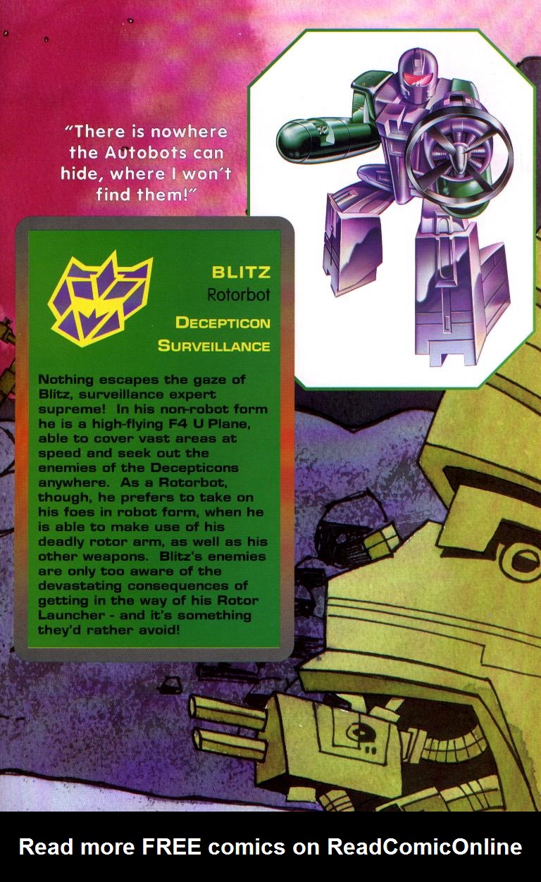 Read online Transformers: Generation 2 (1994) comic -  Issue #2 - 22