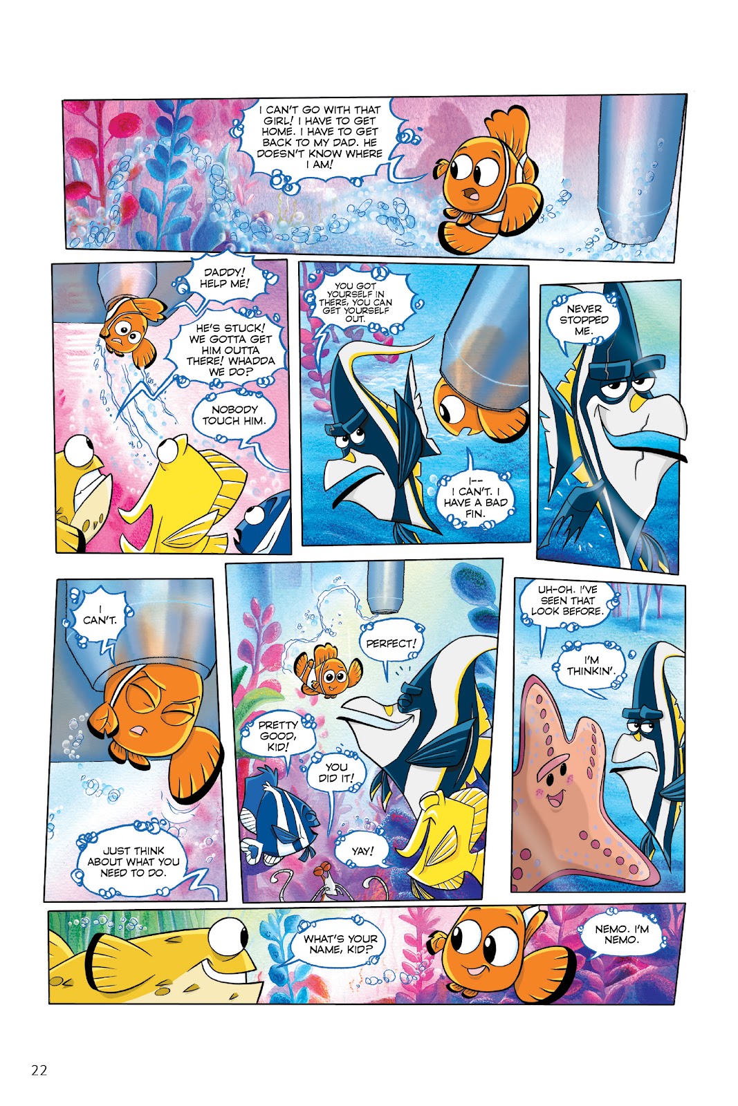 Disney/PIXAR Finding Nemo and Finding Dory: The Story of the Movies in Comics issue TPB - Page 22