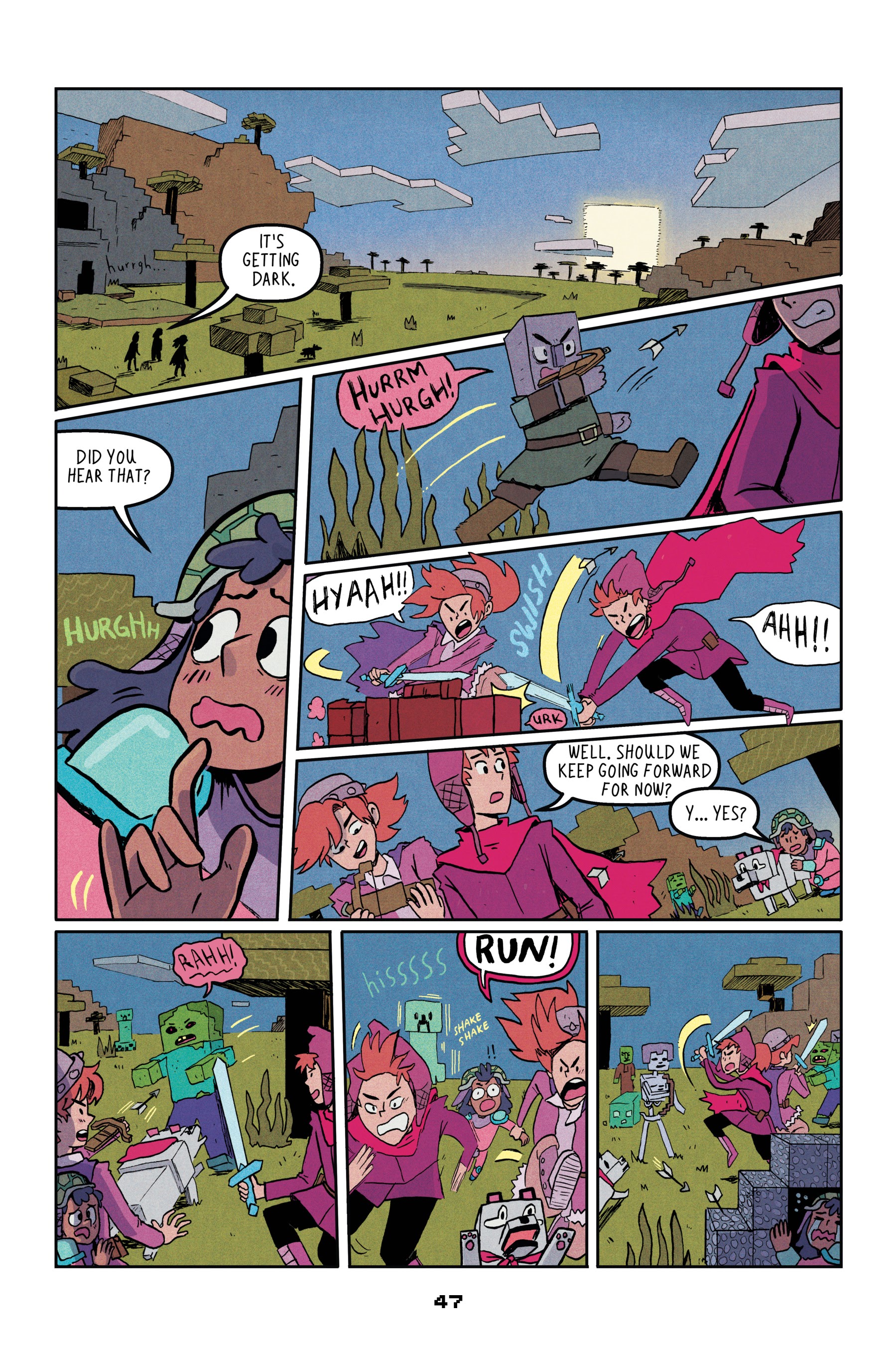 Read online Minecraft: Wither Without You comic -  Issue # TPB - 49