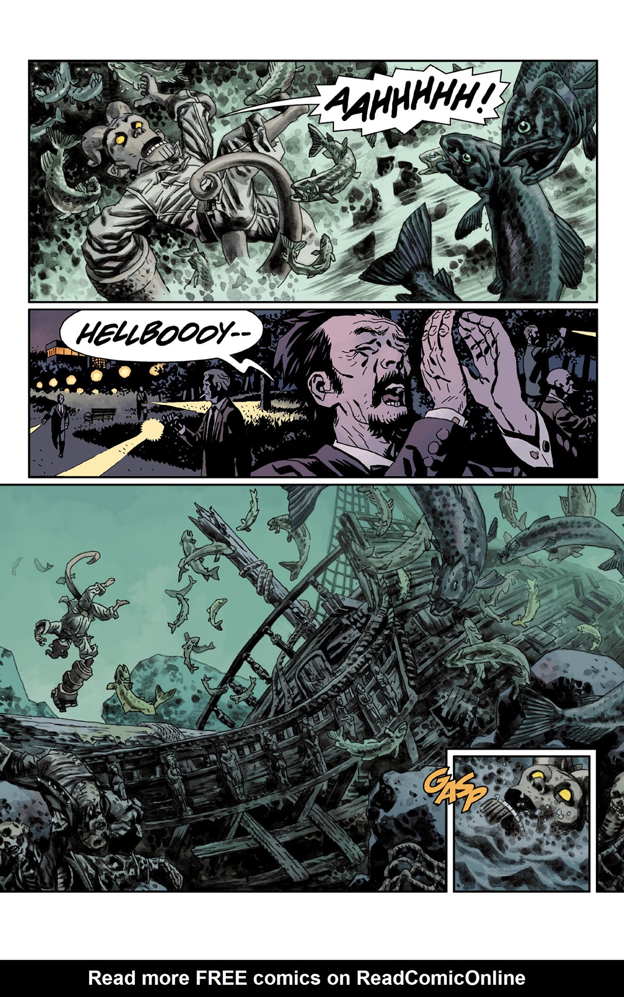 Read online Hellboy: The Midnight Circus comic -  Issue # TPB - 37