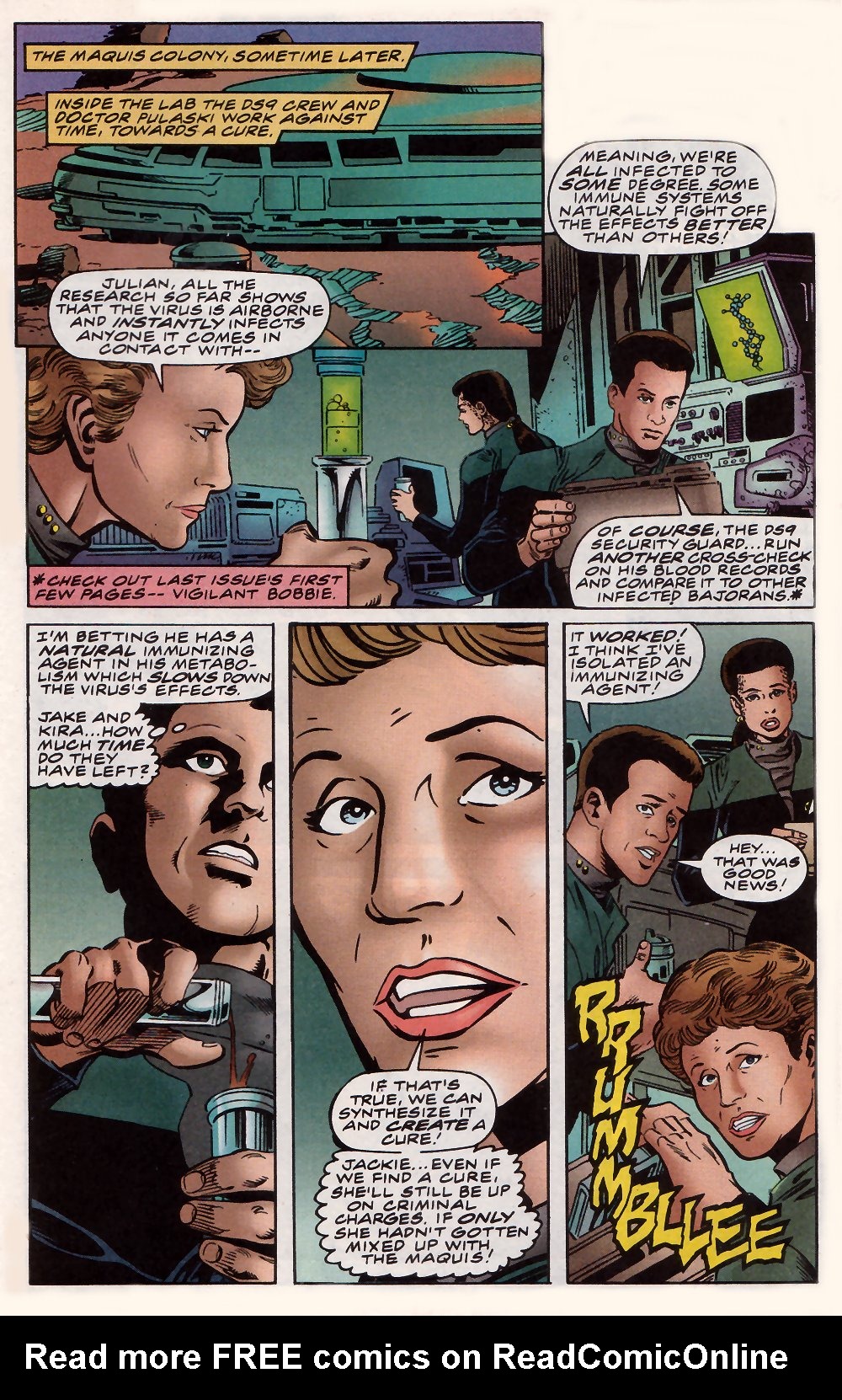Read online Star Trek: Deep Space Nine (1996) comic -  Issue #4 - 16