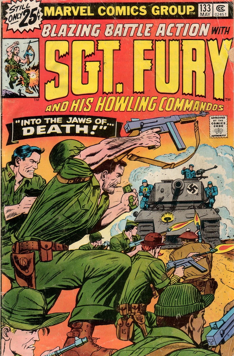 Read online Sgt. Fury comic -  Issue #133 - 1