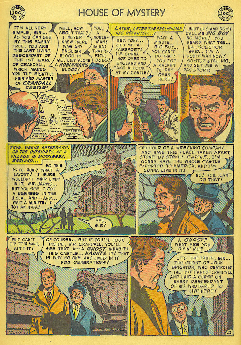 Read online House of Mystery (1951) comic -  Issue #23 - 21