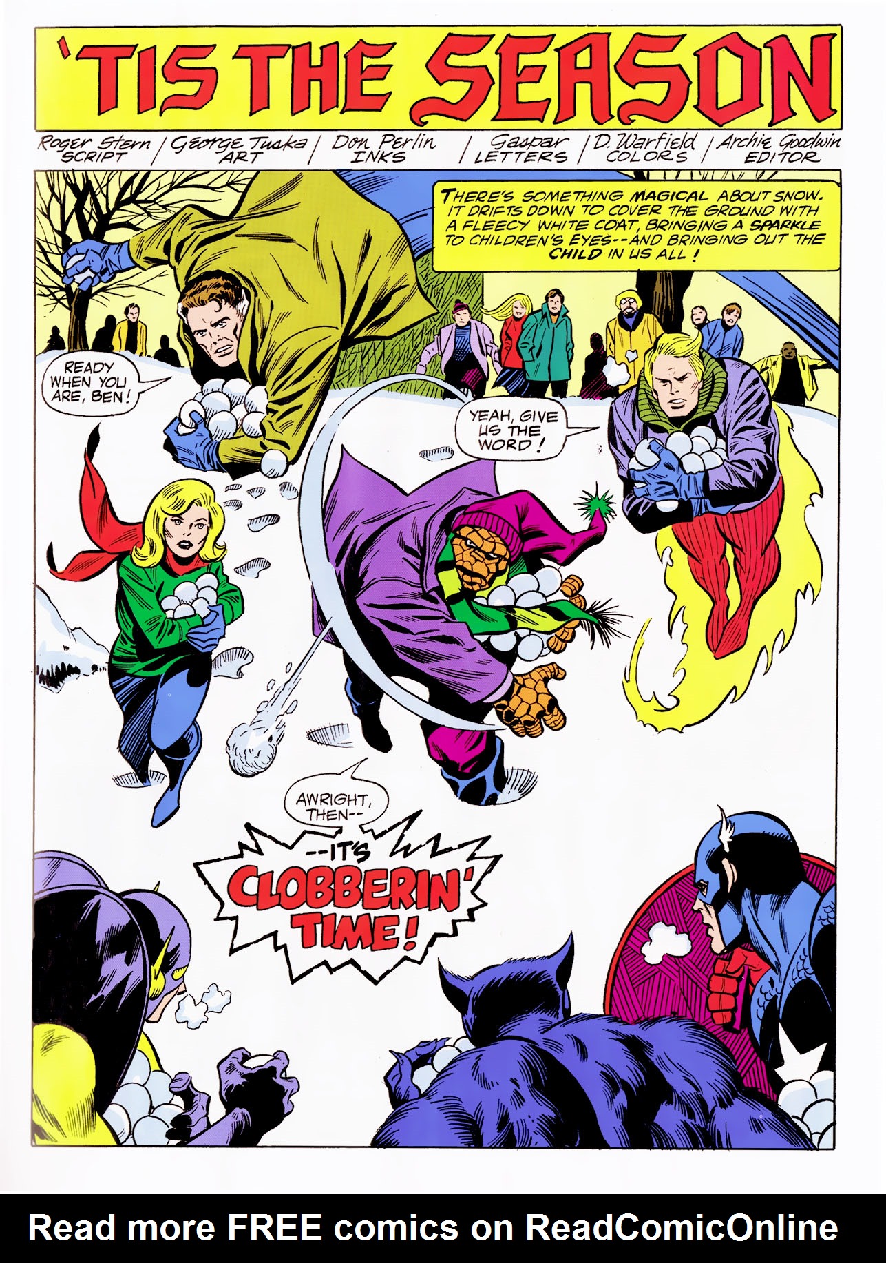 Read online Marvel Holiday Magazine 2010 comic -  Issue #1 - 7